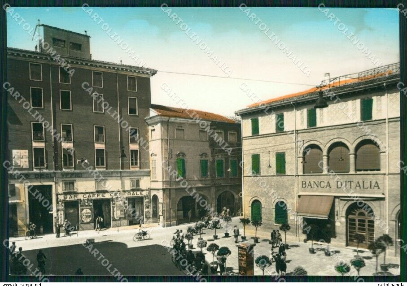 Forlì Cesena Banca Foto FG Cartolina ZK6603 - Forlì