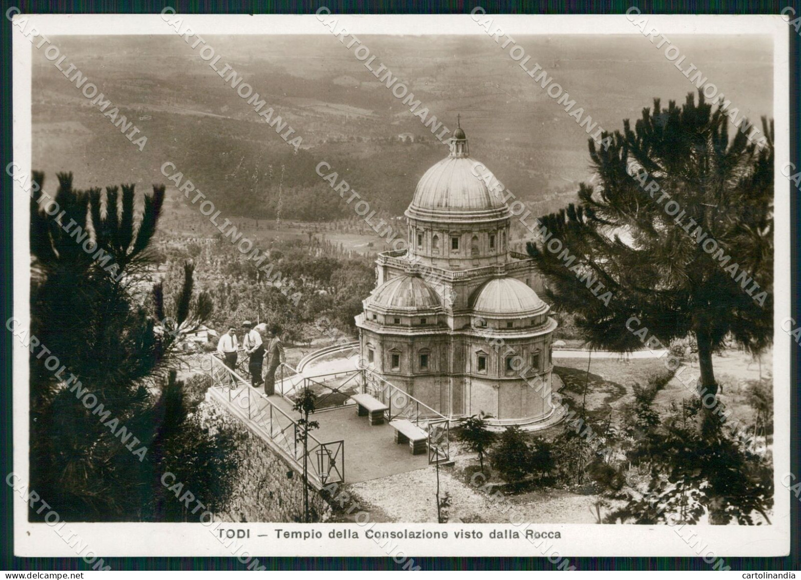 Perugia Todi Tempio Della Consolazione FG Foto Cartolina KB4964 - Perugia