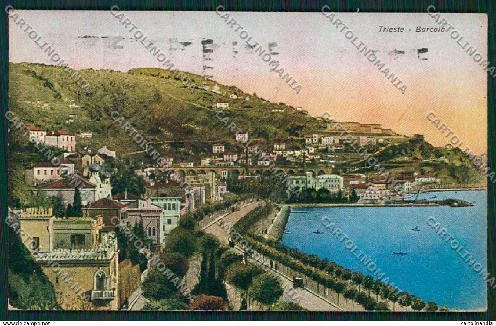 Trieste Barcola Cartolina ZC0325 - Trieste