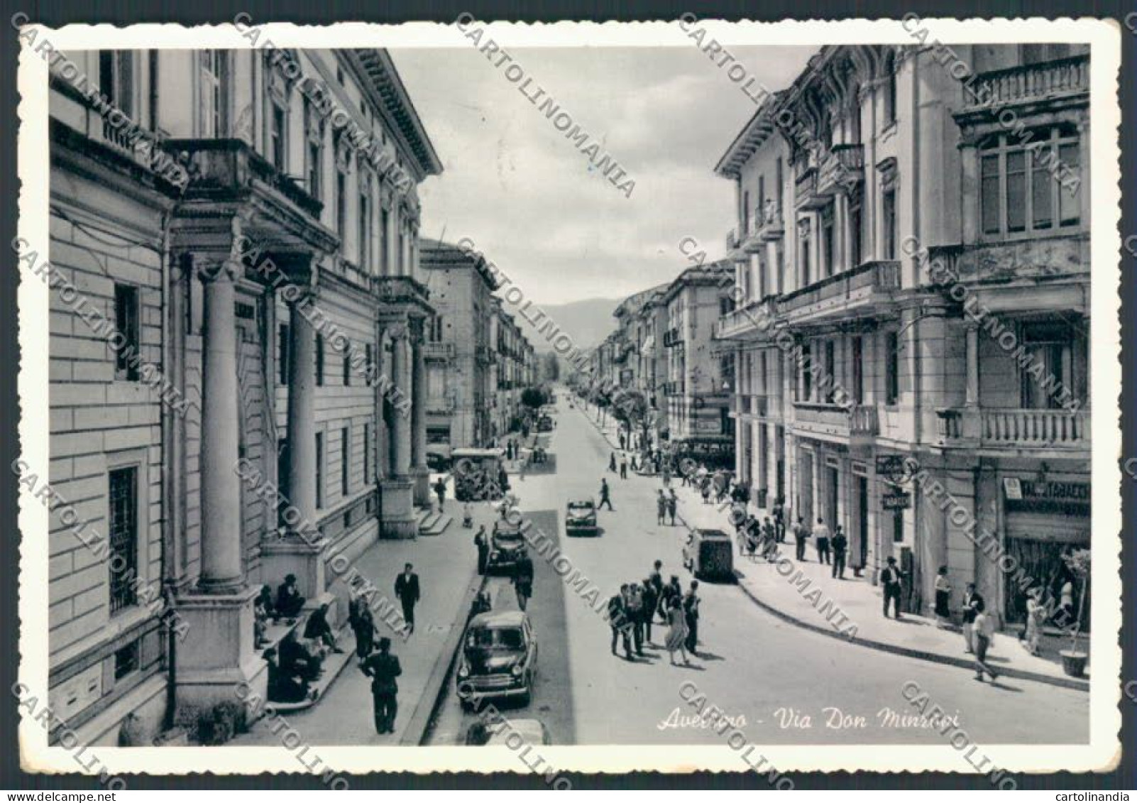 Avellino Città Foto FG Cartolina ZF5993 - Avellino