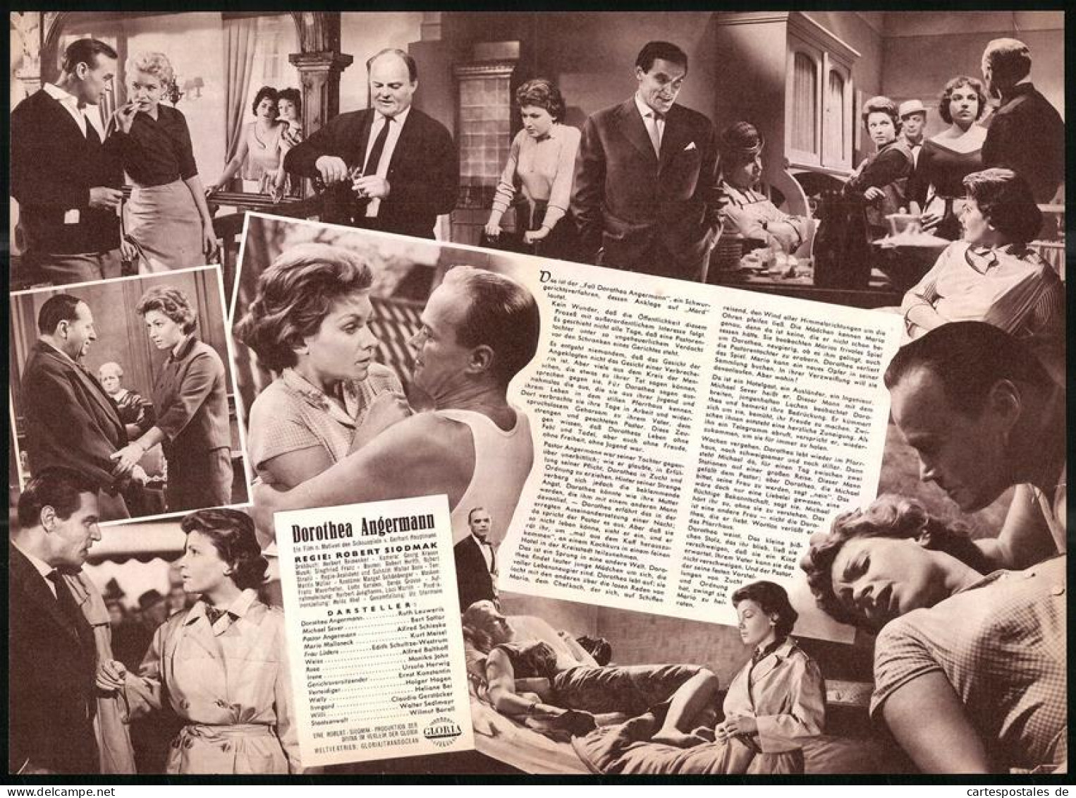 Filmprogramm IFB Nr. 4646, Dorothea Angermann, Ruth Leuwerick, Bert Sotlar, Regie: Robert Siodmak  - Zeitschriften