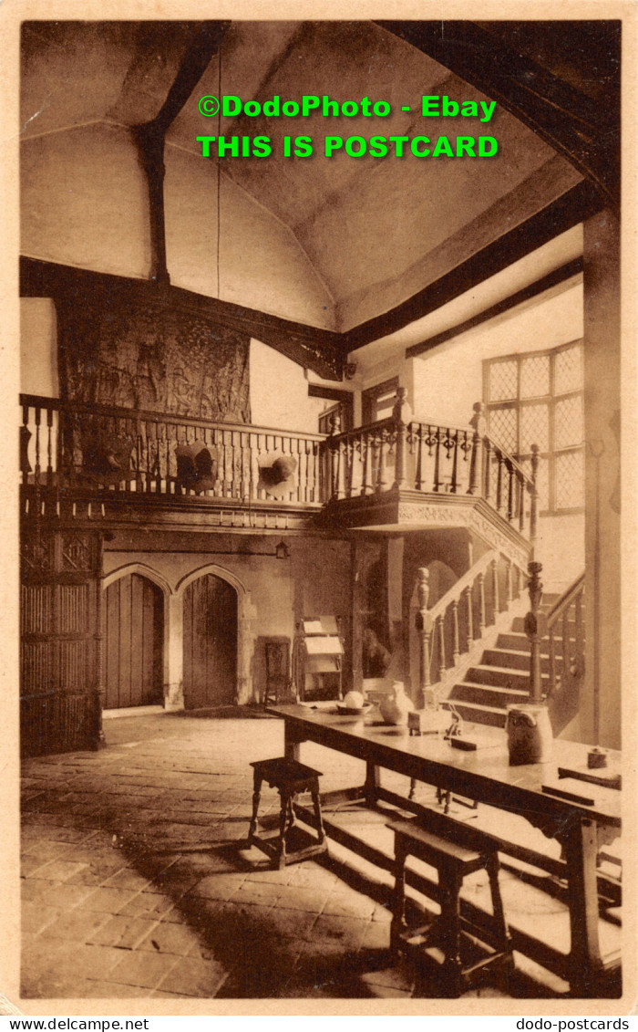 R408853 Norwich. Banqueting Hall. Showing Jacobean Staircase. Strangers Hall. J. - Welt