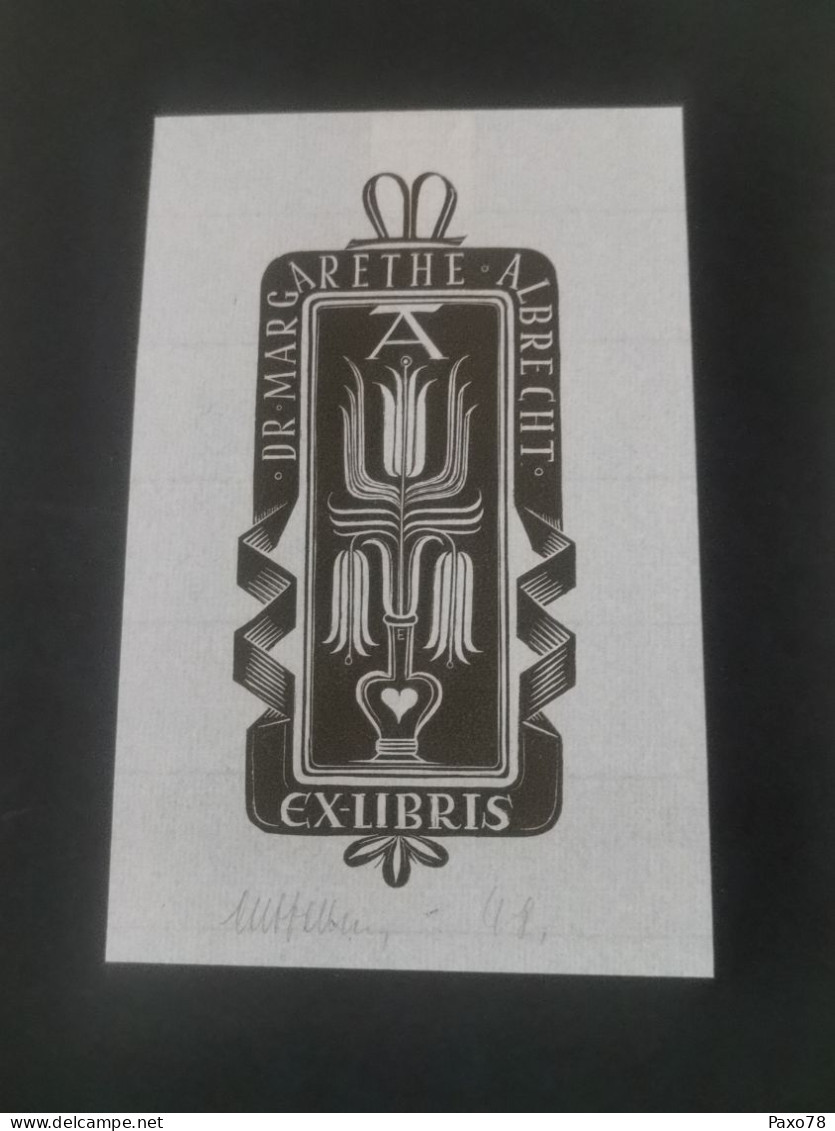 Livre, Ex-libris Leo Winkeler. Exemplaire N°28. 1950.   18 Ex-libris - Bookplates