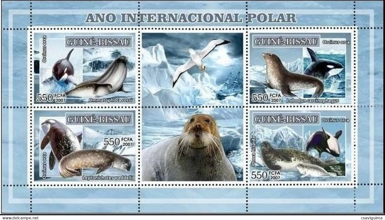 Guinea Bissau (Guineé-Bissau) - 2007 - Seals - Yv 2378/81 - Autres & Non Classés