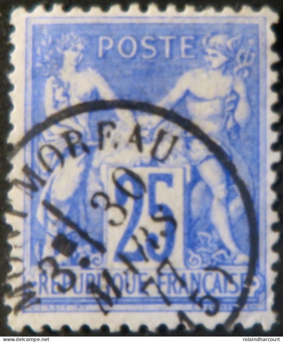 R1311/3004 - FRANCE - SAGE TYPE II N°78 Avec BEAU CàD : MONTMOREAU (Charente) 30 MARS 1877 - 1876-1898 Sage (Tipo II)