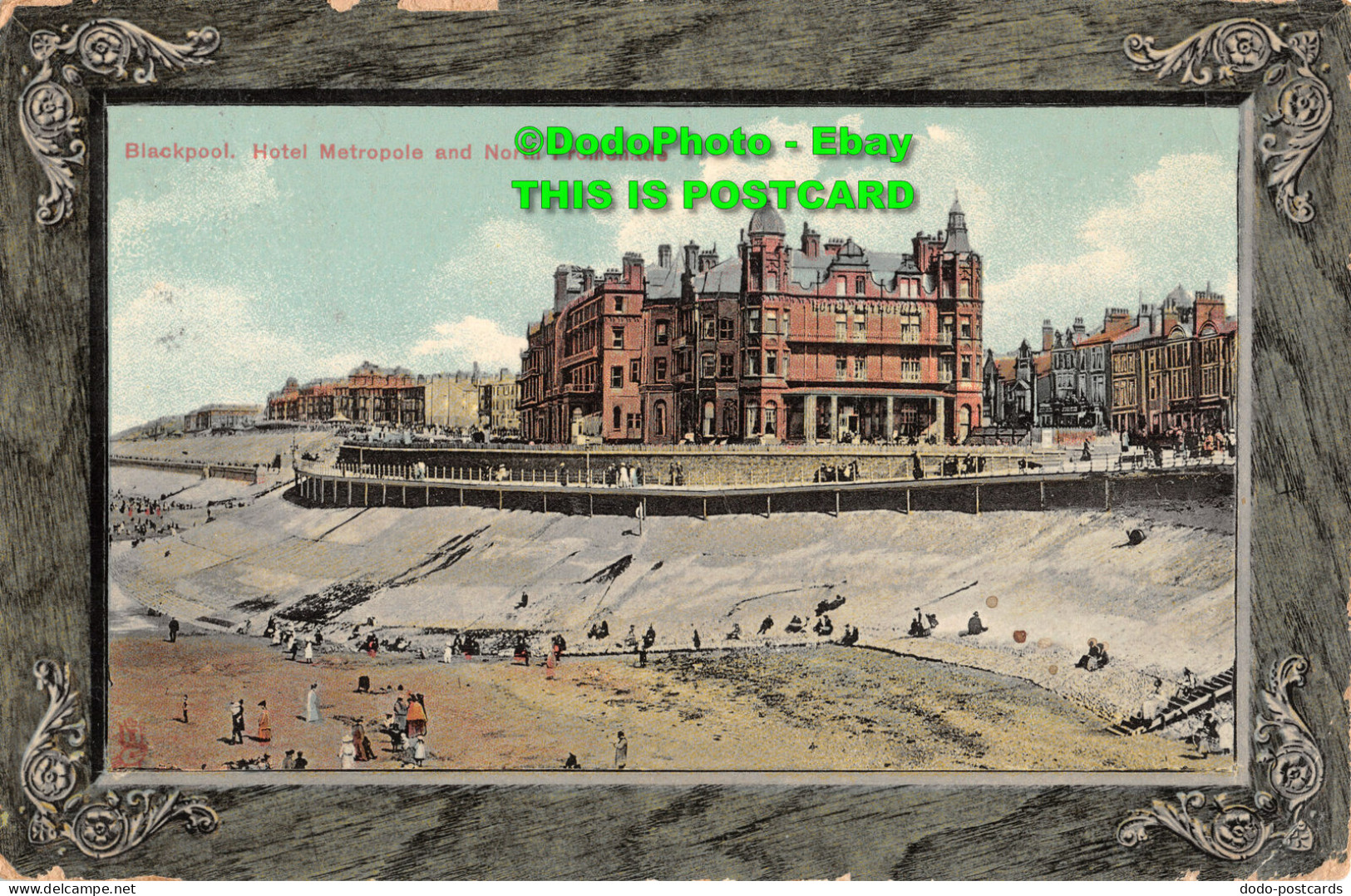 R409693 Blackpool. Hotel Metropole And North Promenade. Raphael Tuck And Sons. F - World