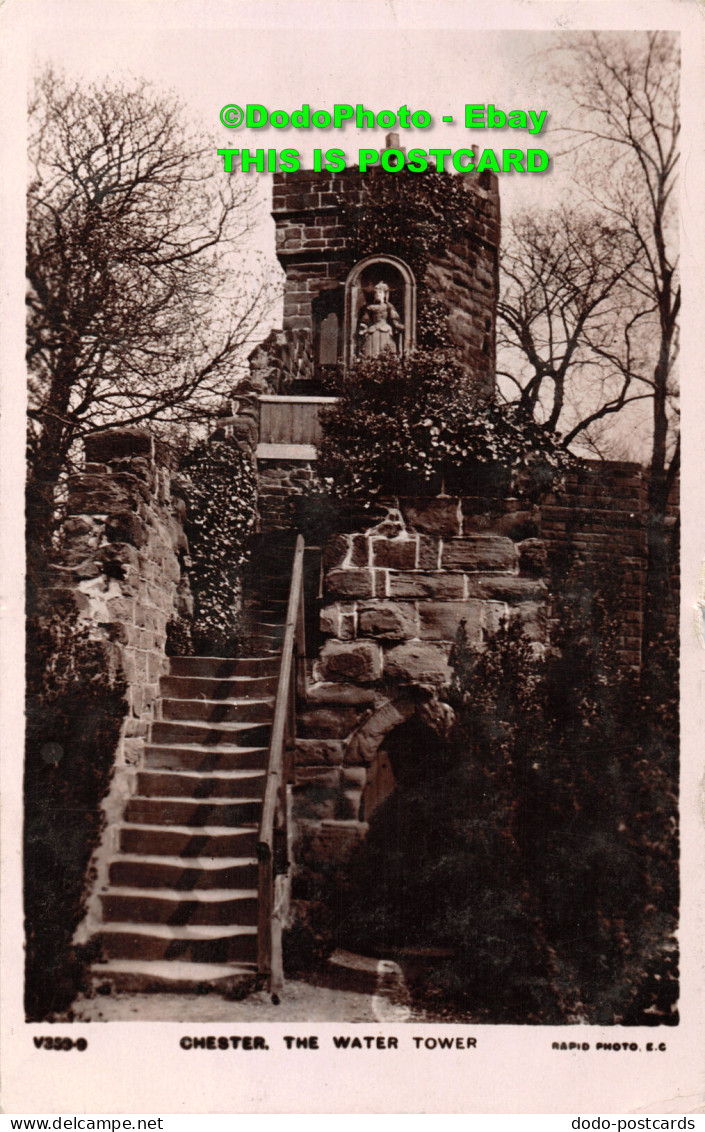 R408493 Chester. The Water Tower. The Rapid Photo Printing. 1907 - World