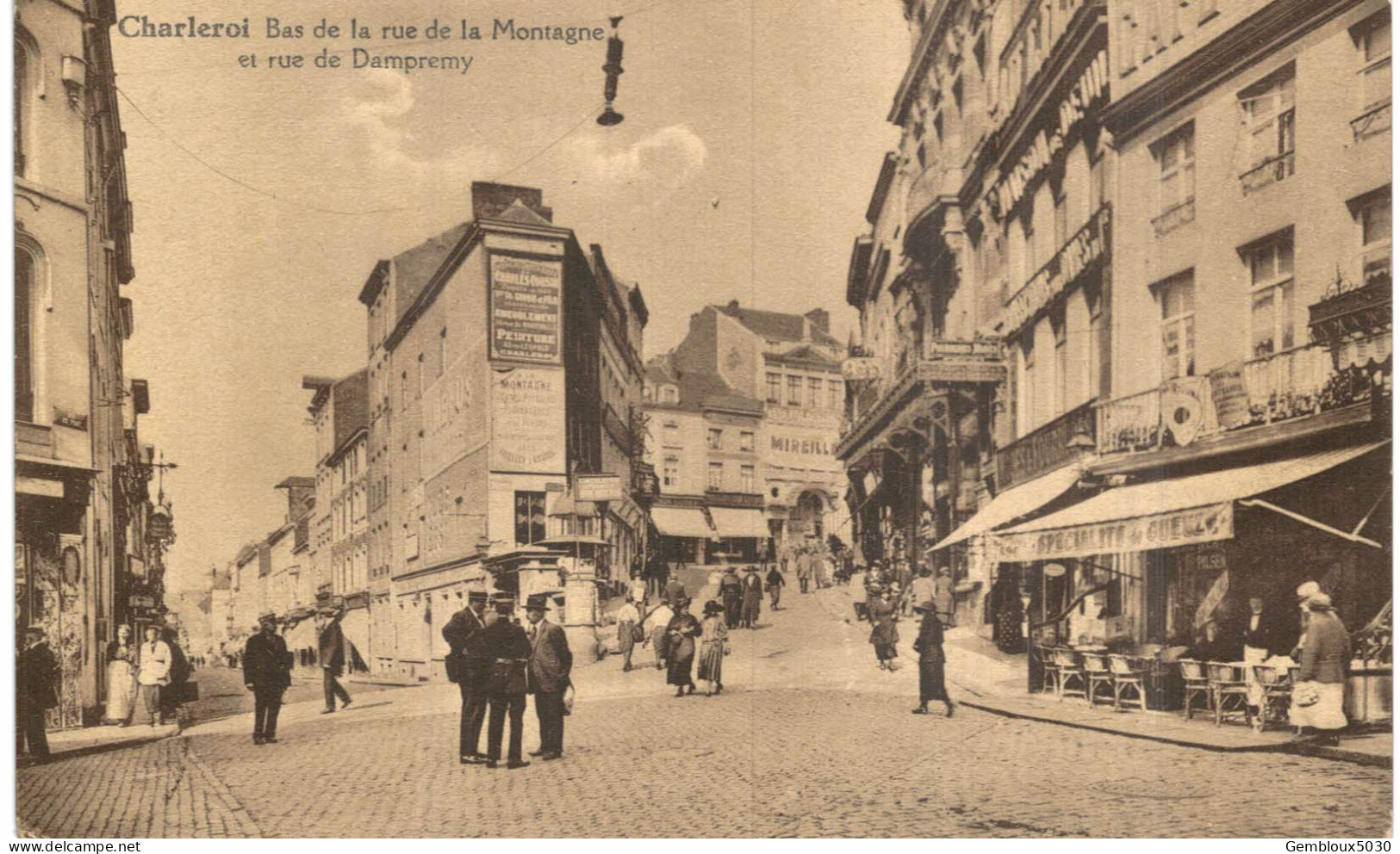 (60) Charleroi Bas De La Rue De La Montagne - Charleroi