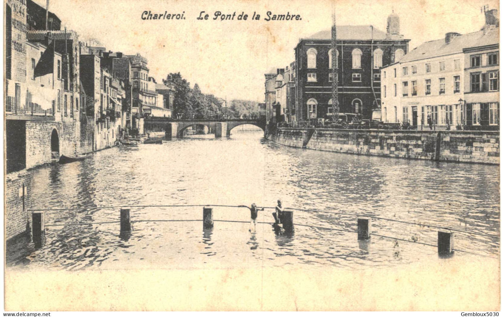 (85) Charleroi  Le Pont De La Sambre - Charleroi