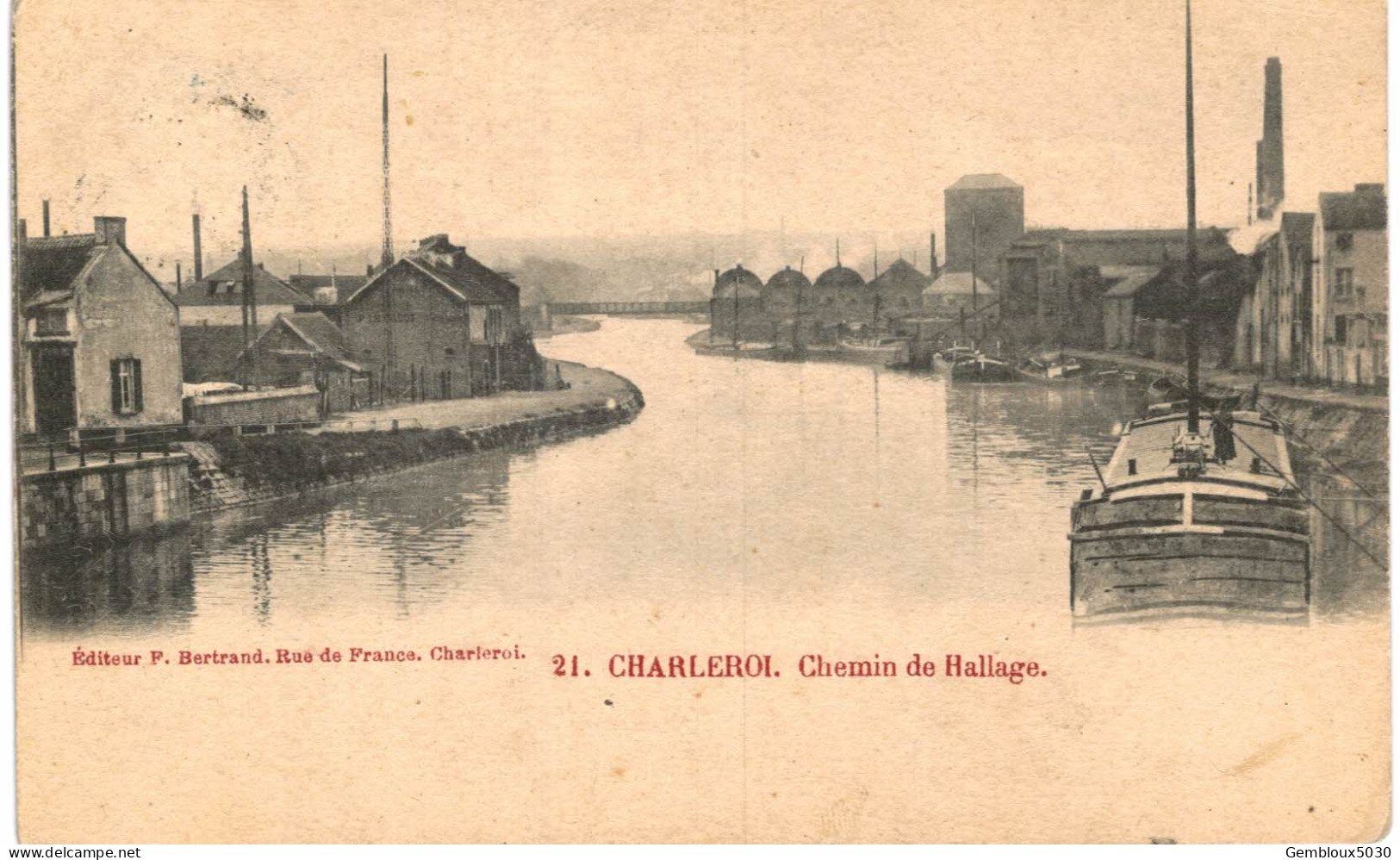 (94) Charleroi   Chemin De Hallange - Charleroi