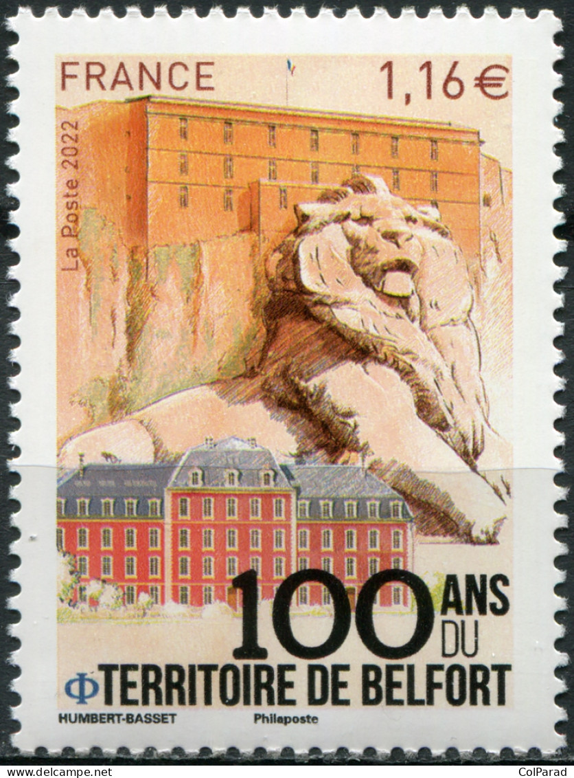 FRANCE - 2022 - STAMP MNH ** - 100th Anniversary Of The Belfort Territory - Unused Stamps