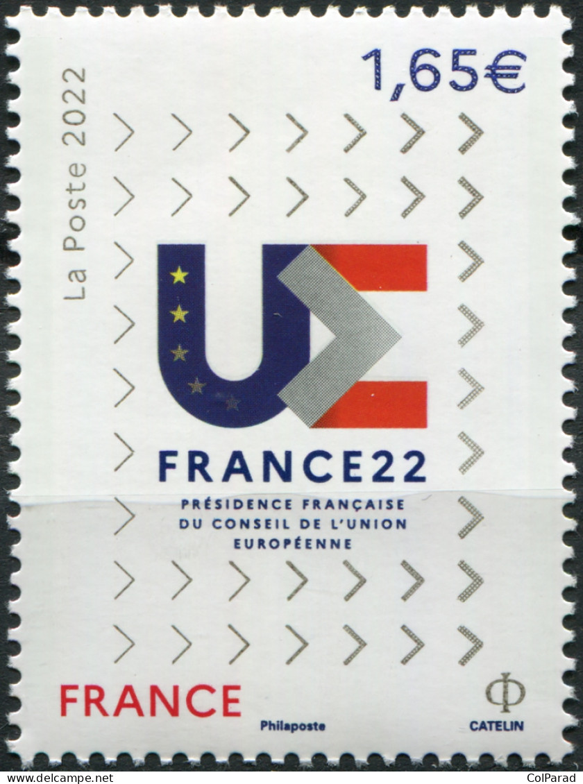 FRANCE - 2022 - STAMP MNH ** - French Presidency Of The Council Of The EU - Unused Stamps