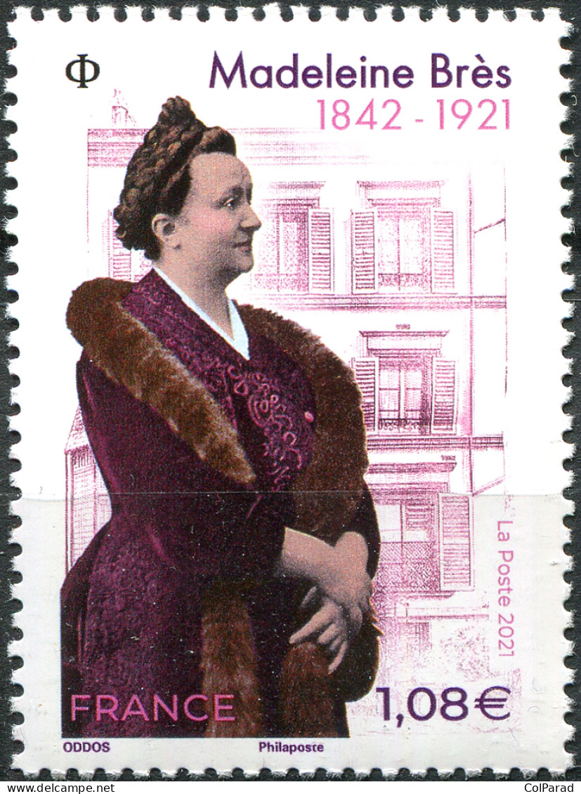 FRANCE - 2021 - STAMP MNH ** - 100th Anniversary Of The Death Of Madeleine Bres - Unused Stamps