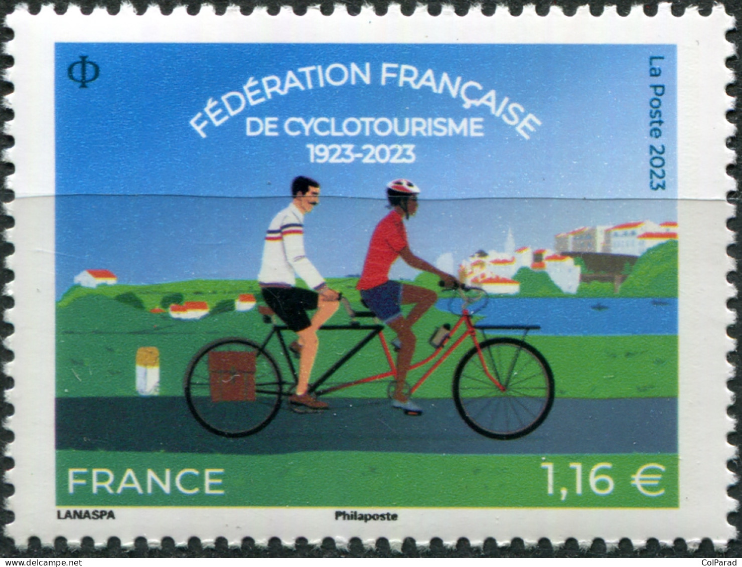 FRANCE - 2023 - STAMP MNH ** - 100 Years Of The French Cycling Federation - Unused Stamps