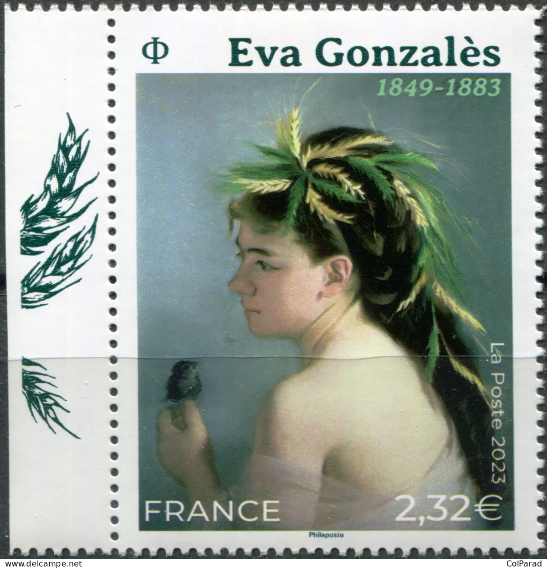 FRANCE - 2023 - STAMP MNH ** - "Sparrow" By Eva Gonzales, 1849-1883 - Neufs