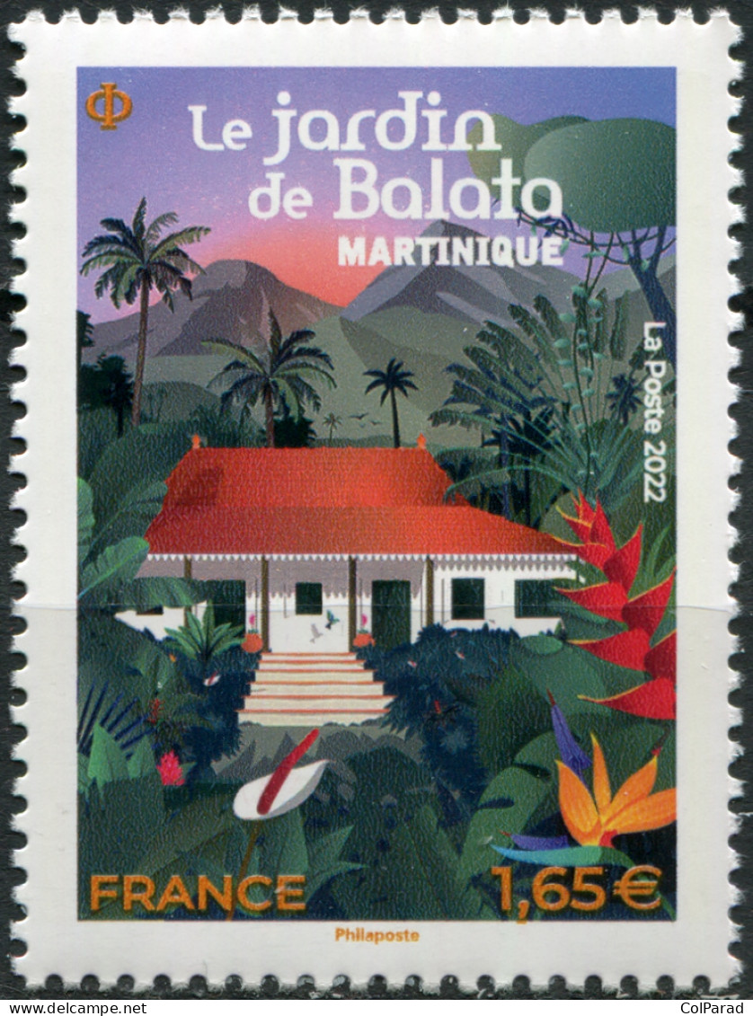 FRANCE - 2022 - STAMP MNH ** - Balata Botanical Garden, Martinique - Neufs