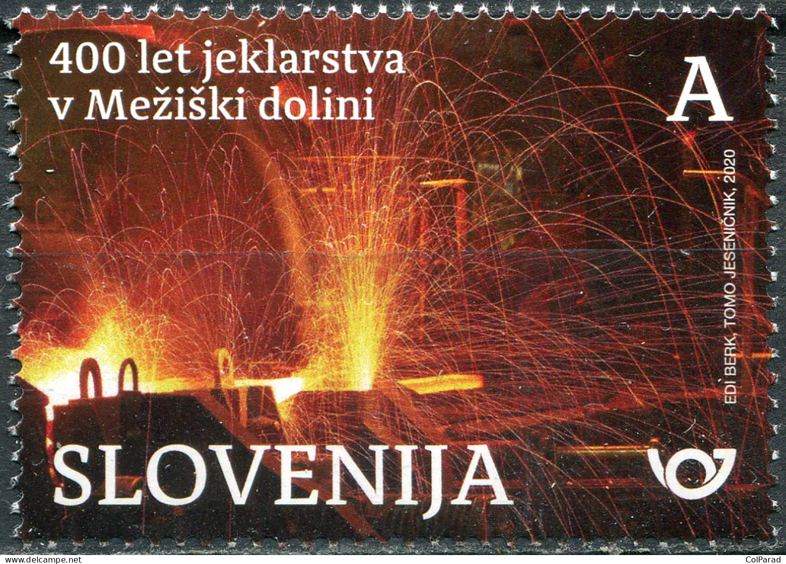 SLOVENIA - 2020 - STAMP MNH ** - 400 Years Of Steelmaking In The Meža Valley - Eslovenia