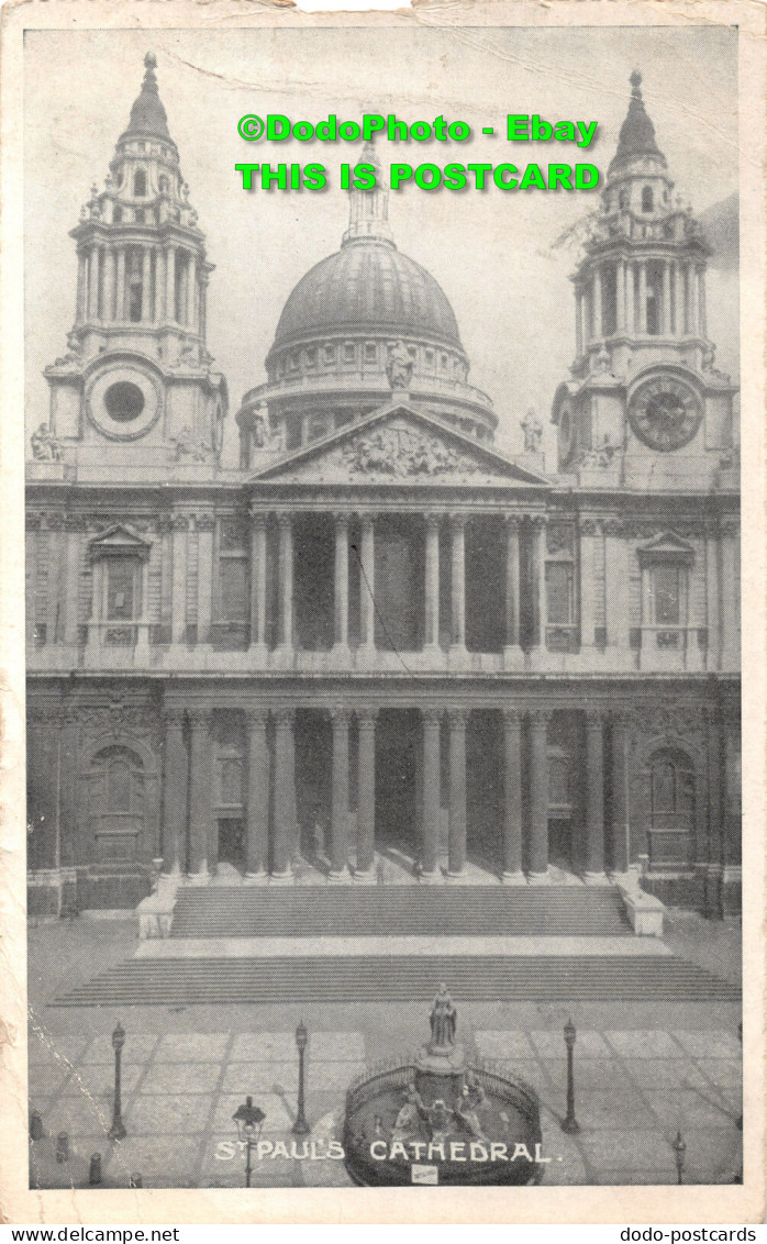 R408955 St. Paul Cathedral. Pictorial Post Card 1905 - World