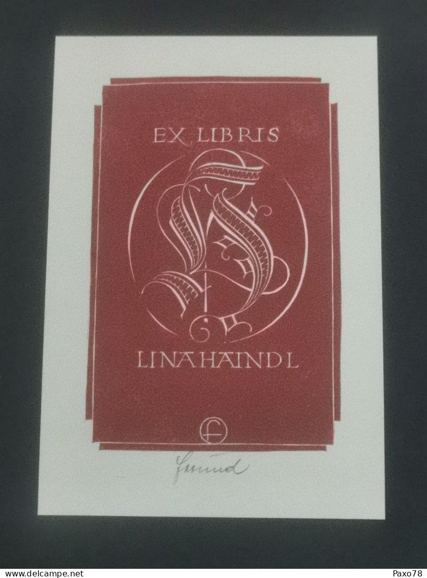 Ex-libris Leo Winkeler, 1952. N°14 signé. 18 Ex-libris