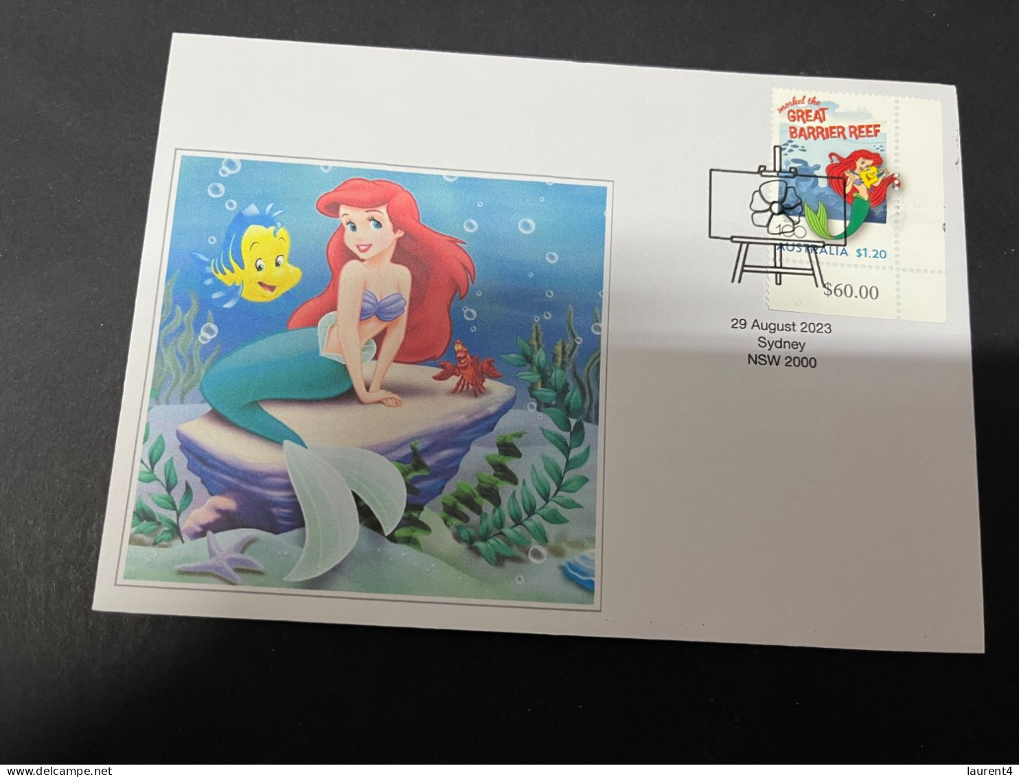 19-4-2024 (2 Z 27) Little Mermaid (Disney) Cover - Altri & Non Classificati