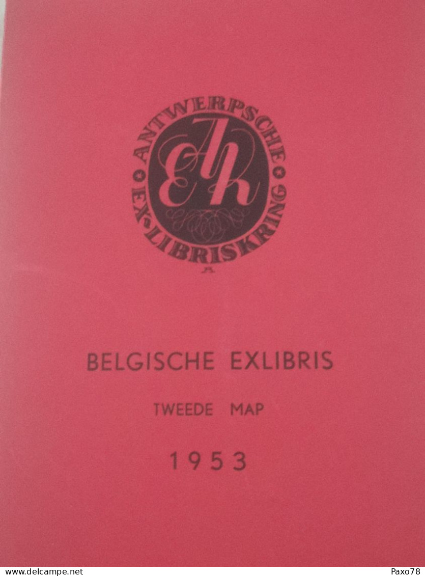 Belgische Ex-libris 1953. 12 Ex-libris - Ex Libris