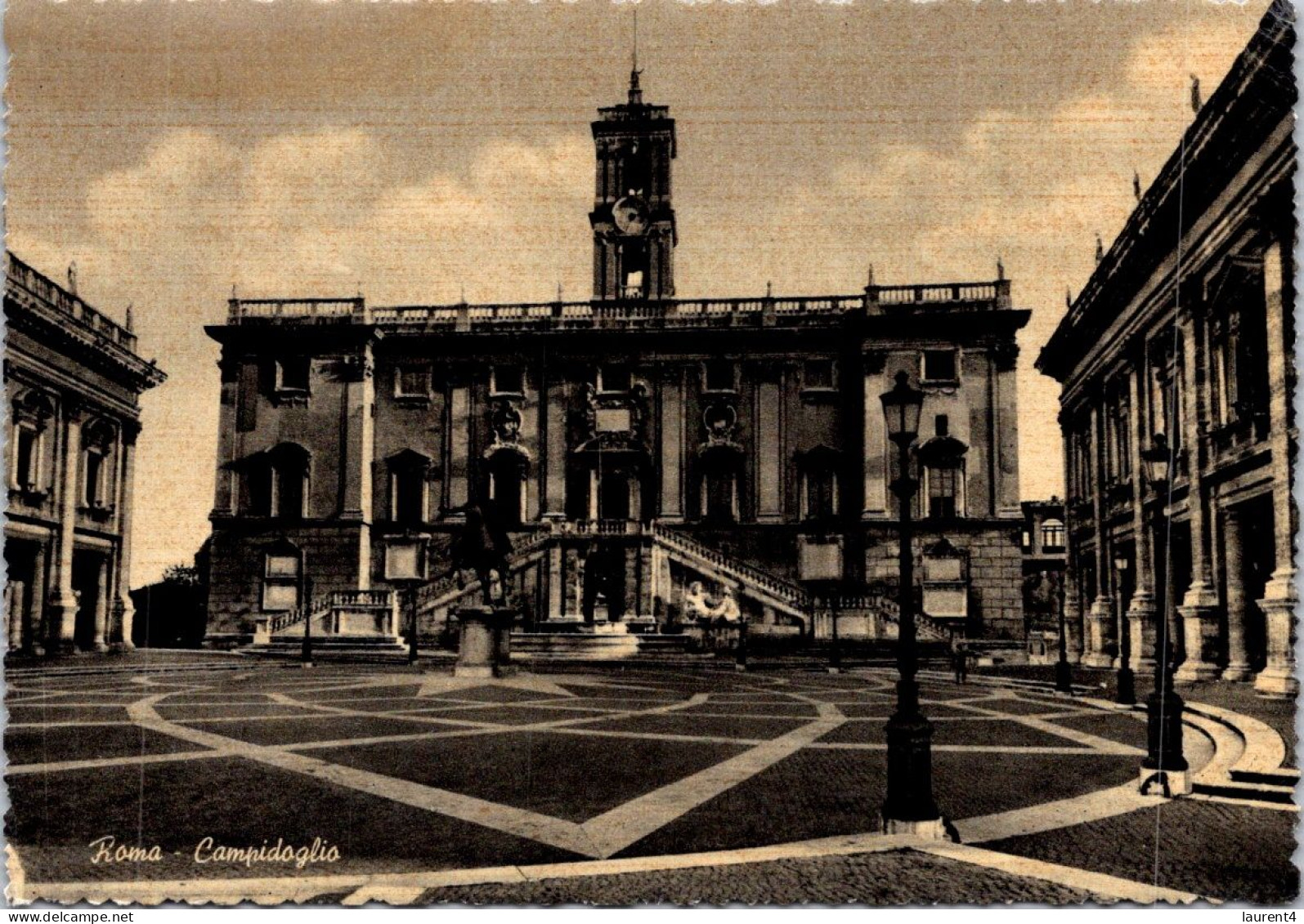 19-4-2024 (2 Z 28) Italy (b/w) Roma (2 Postcards With Monuments) - Altri Monumenti, Edifici