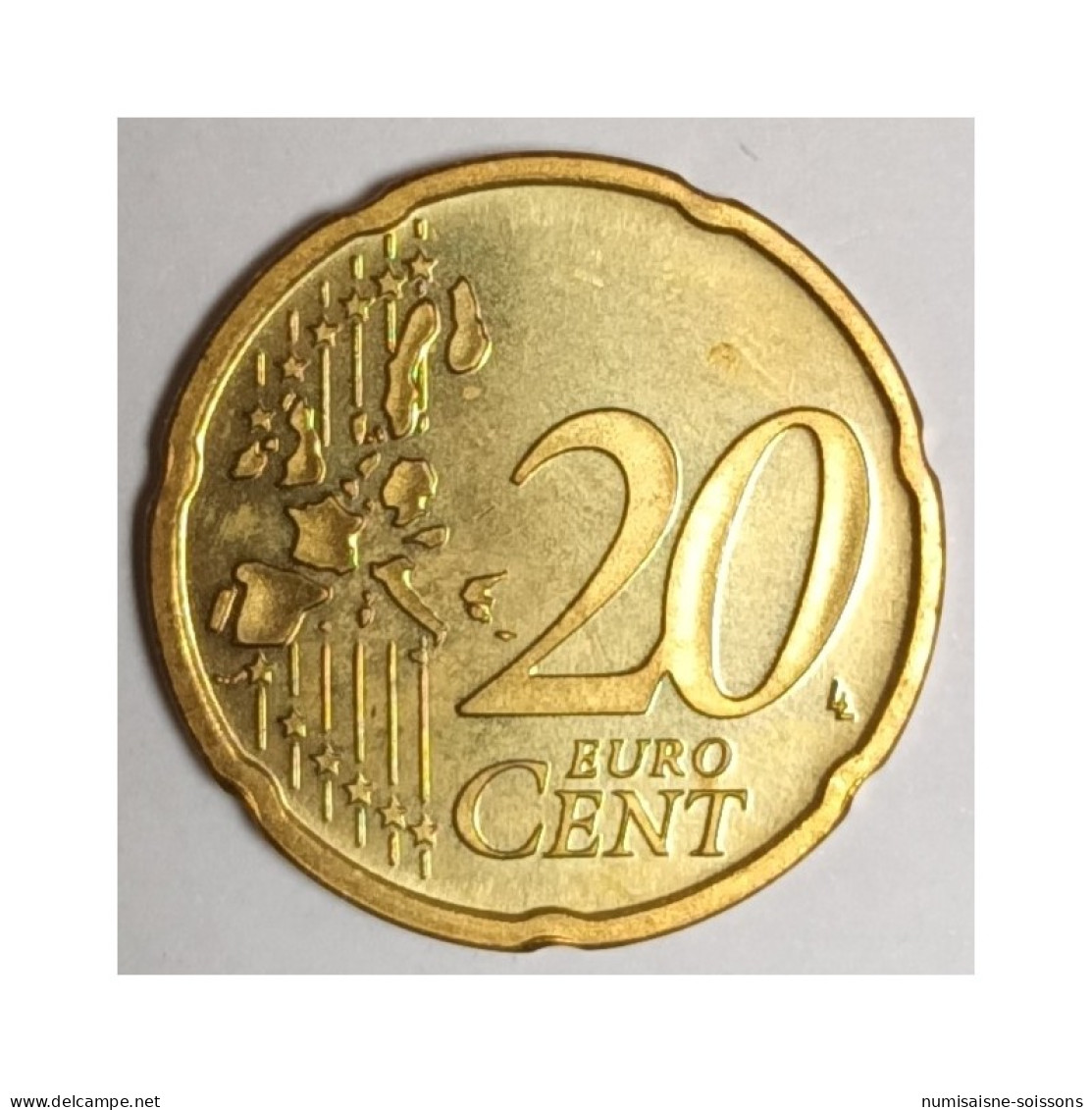 PAYS BAS - 20 CENT 2002 - BEATRIX - SUPERBE A FLEUR DE COIN - SPL - Netherlands