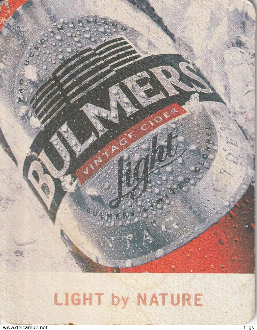 Bulmers Light - Beer Mats