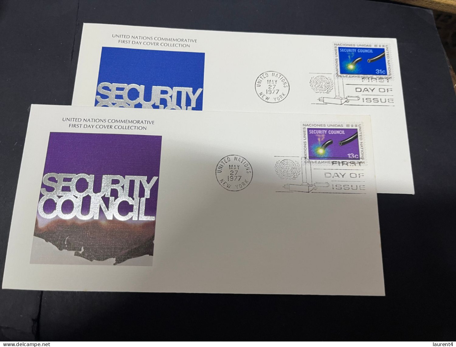 19-4-2024 (2 Z 29) United Nations (USA Office) X 2 FDC - Security Council - FDC