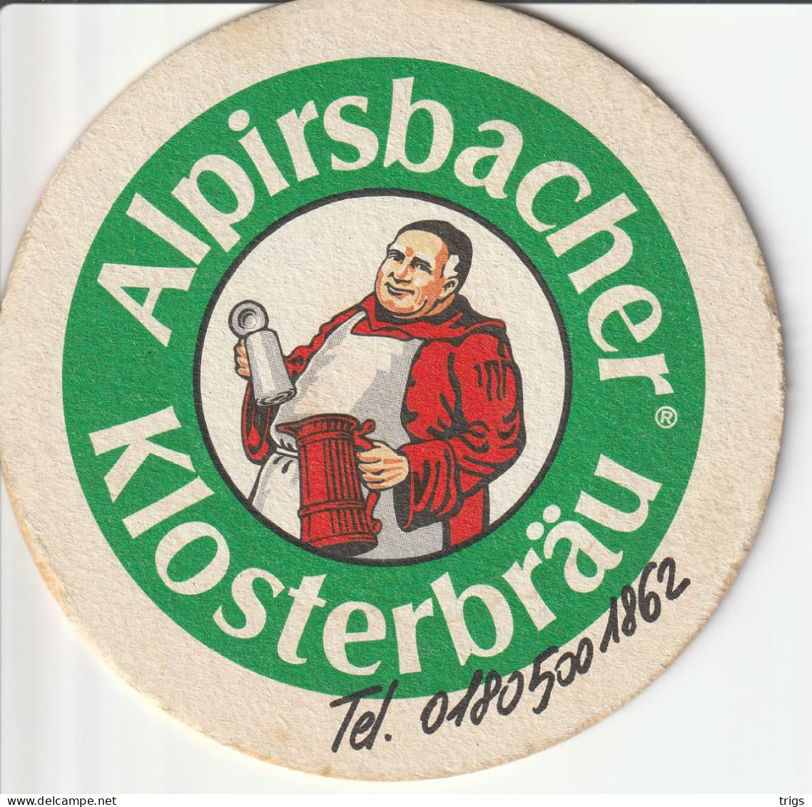 Alpirsbacher Klosterbräu - Bierdeckel