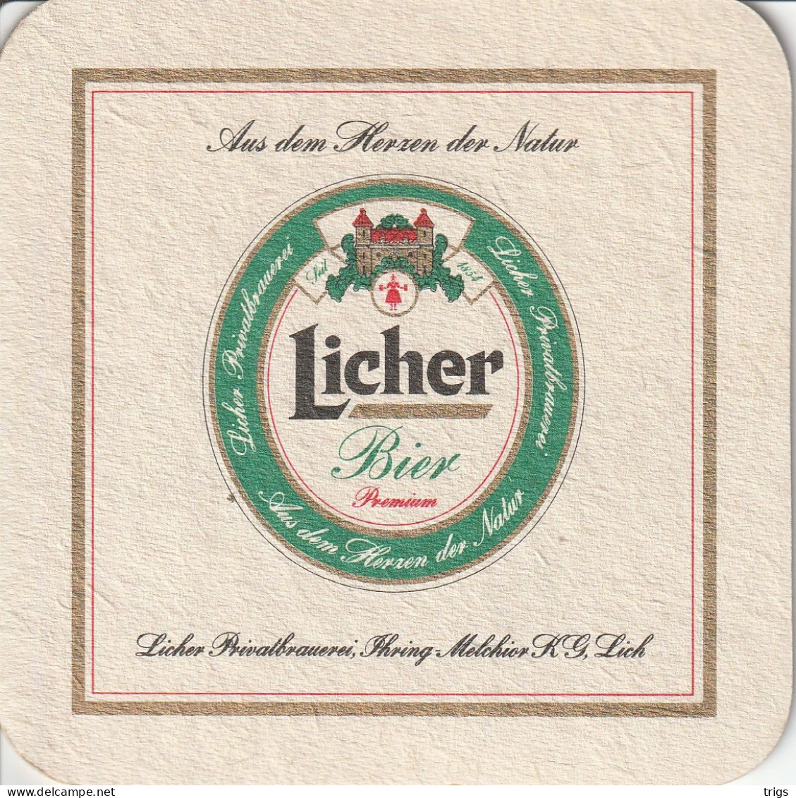 Licher Bier - Bierdeckel