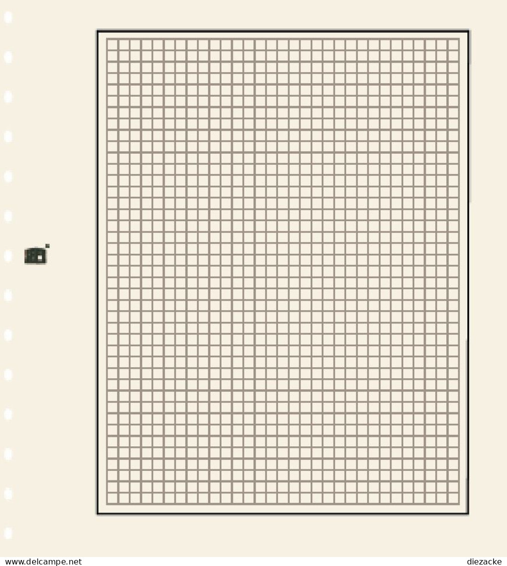 Safe Karton-Blankoblätter Hellchamois Mit Rand U. Netzdruck Nr. 781 (30er Pack) Neuware Ohne OVP (VD716 - Vierges