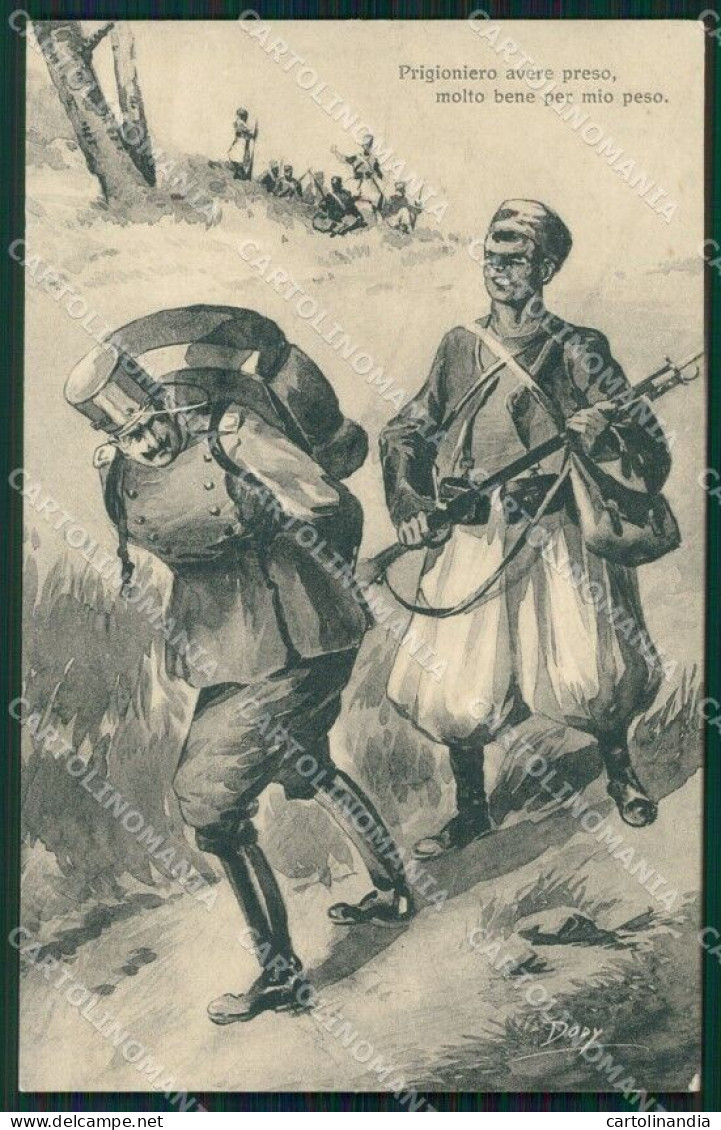 WW1 WWI Propaganda Anti Austria Cartolina Postcard XF7952 - Altri & Non Classificati