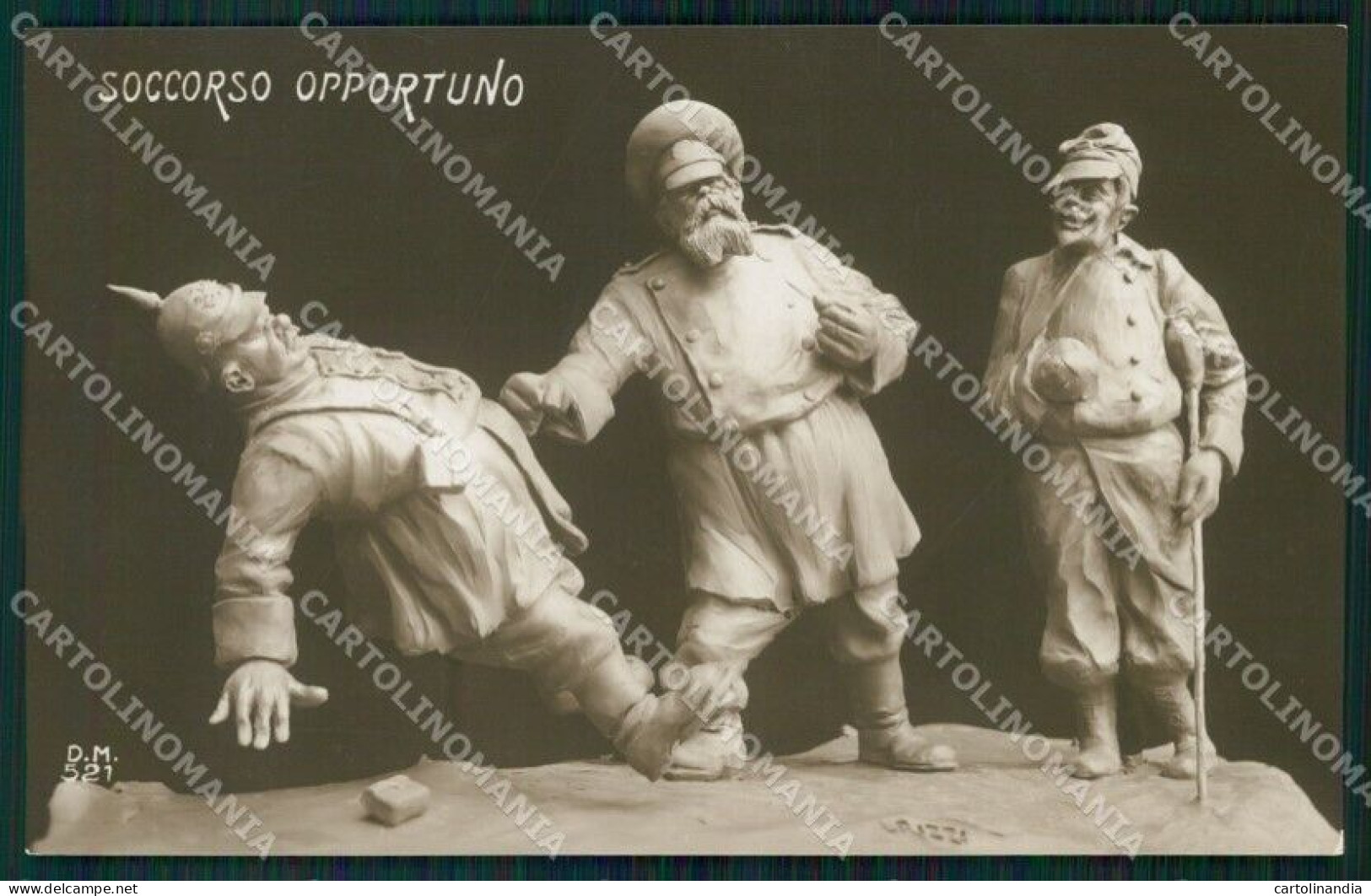 WW1 WWI Propaganda Anti German Russia RPPC Cartolina Postcard XF7898 - Altri & Non Classificati