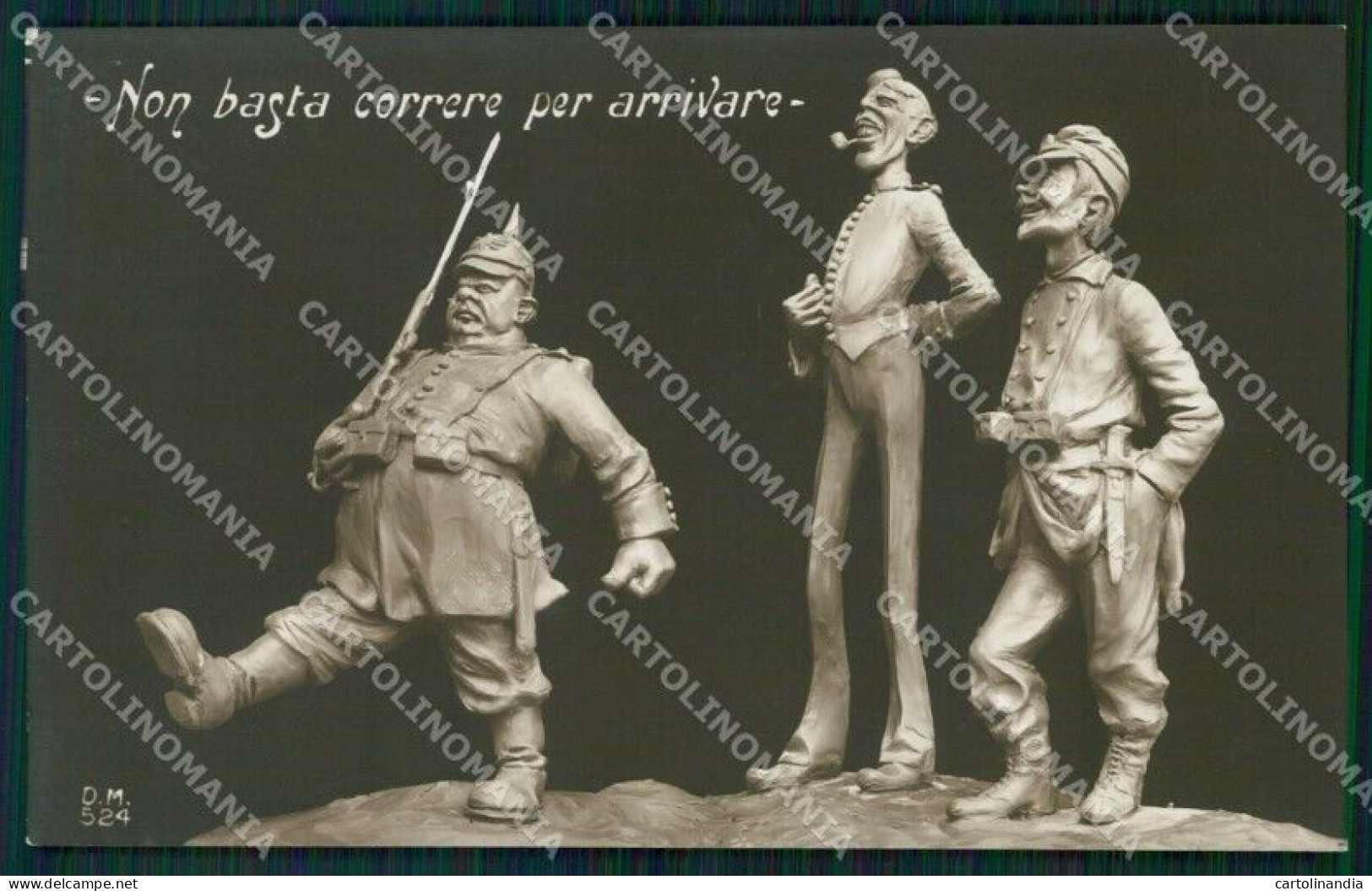 WW1 WWI Propaganda Anti German RPPC Cartolina Postcard XF7896 - Other & Unclassified