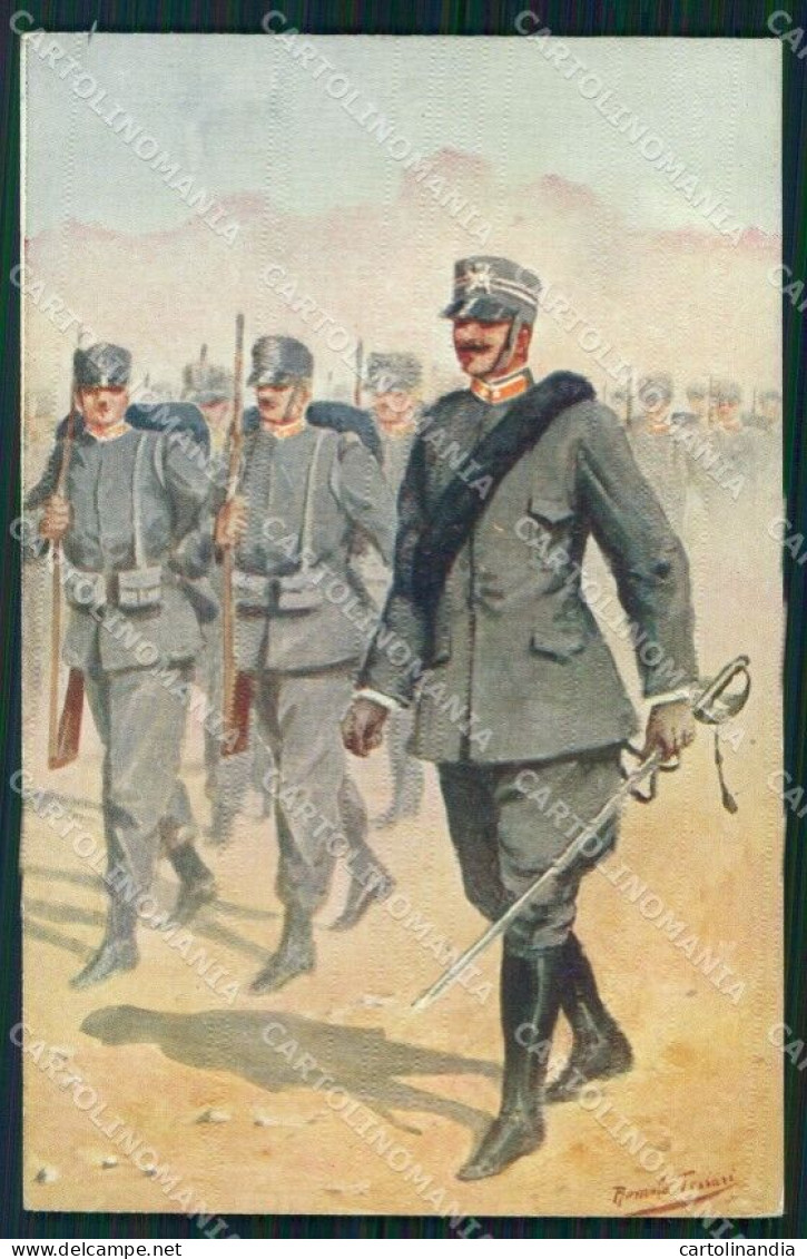 WW1 WWI Propaganda Militari Fanteria Cartolina Postcard XF8760 - Sonstige & Ohne Zuordnung