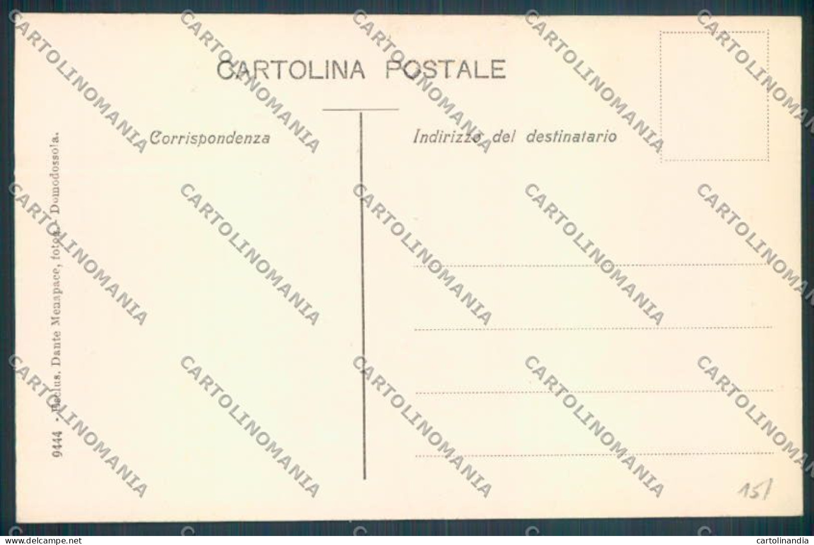 Verbania Premosello Chiovenda Cartolina ZQ7975 - Verbania