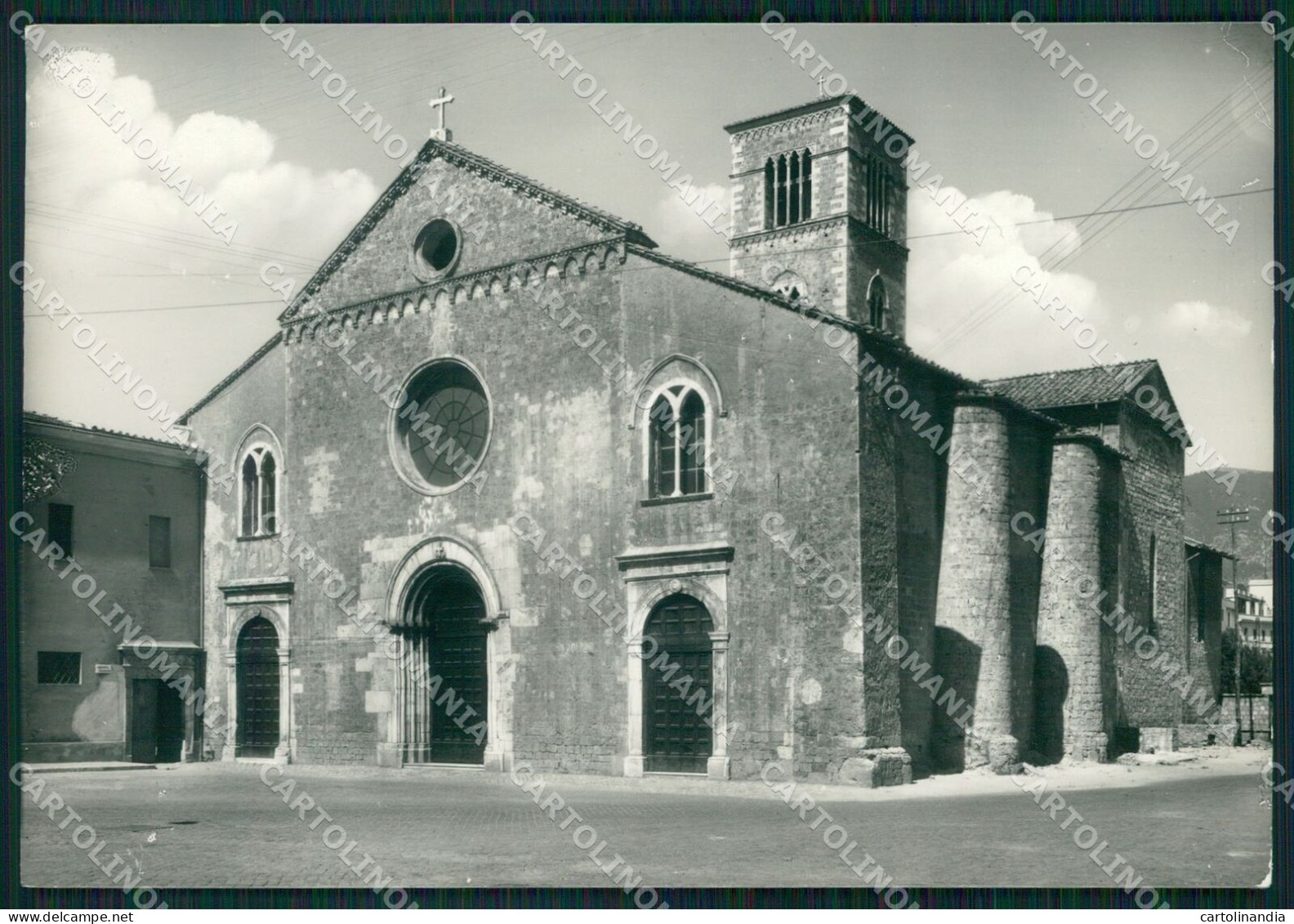 Terni Città Chiesa San Francesco FG Foto Cartolina KB5004 - Terni