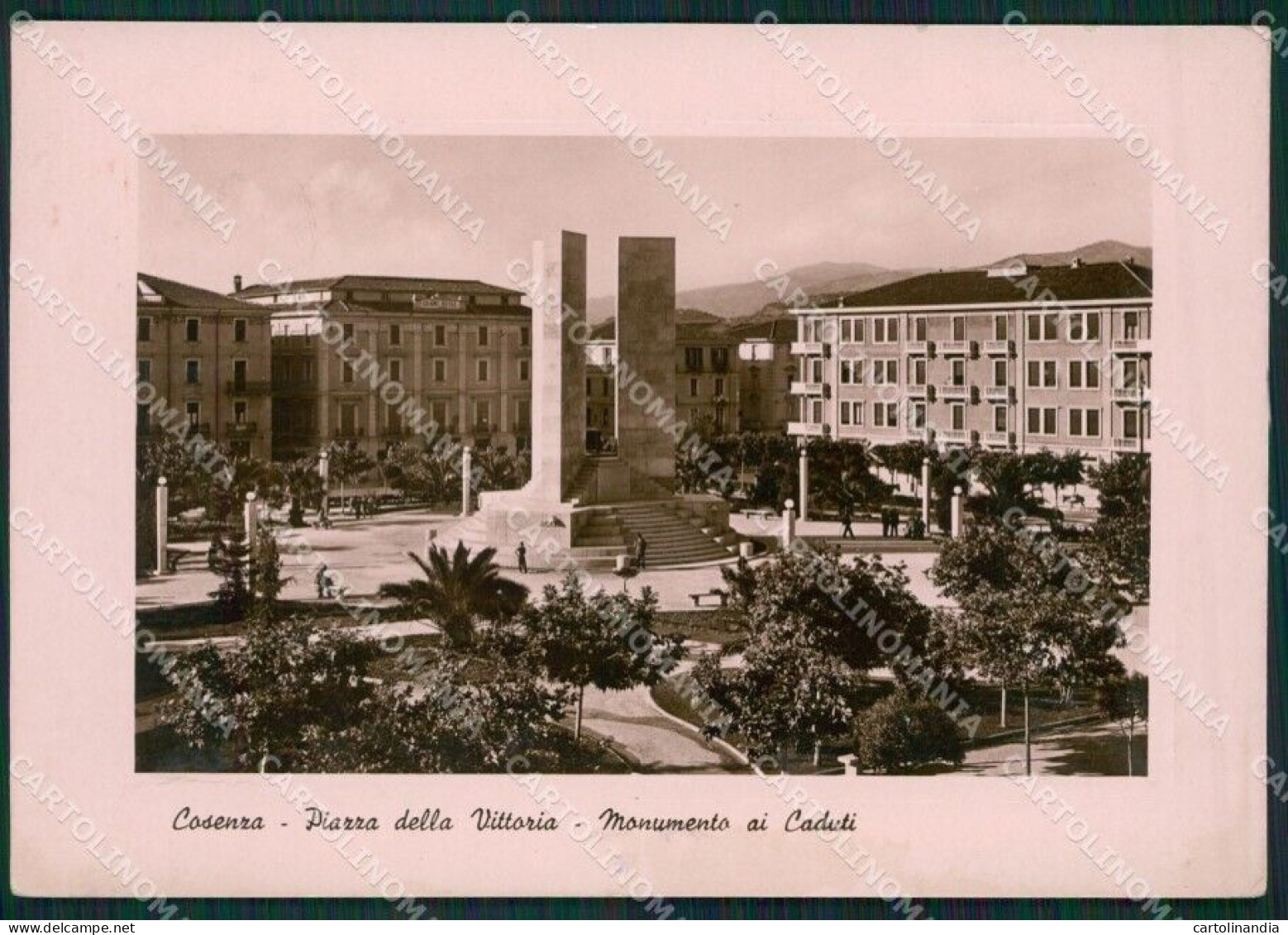 Cosenza Città Foto FG Cartolina ZKM7601 - Cosenza