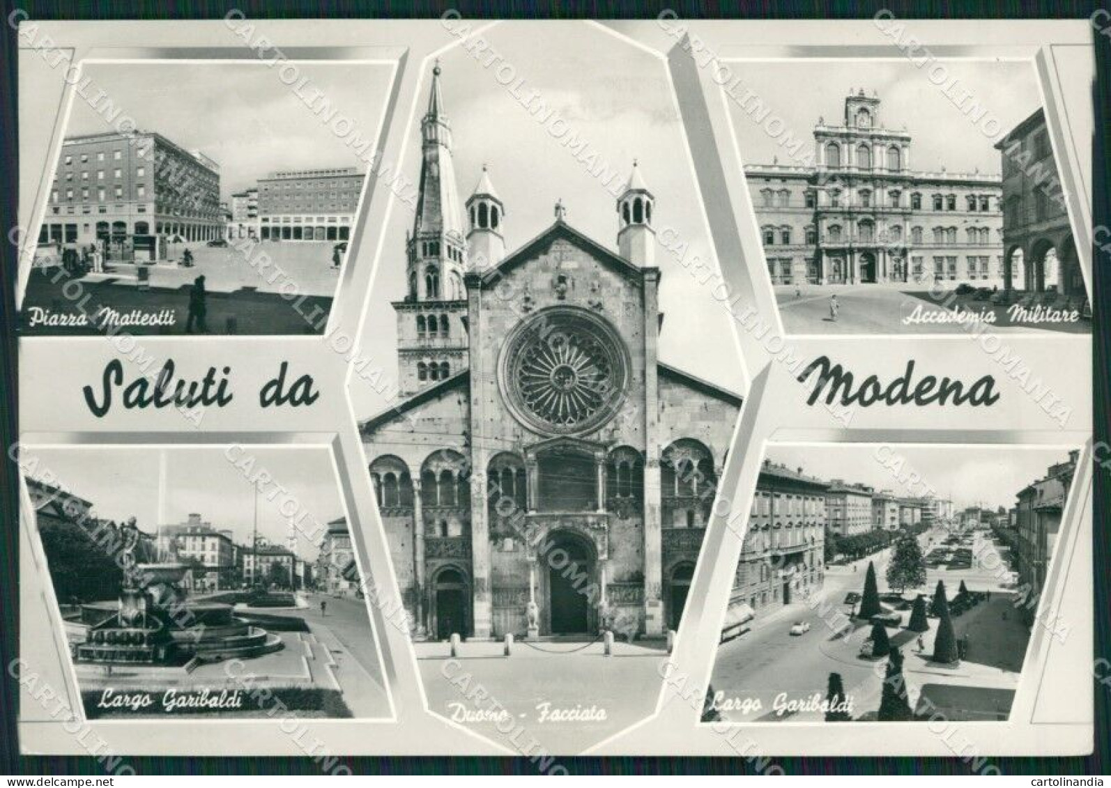 Modena Città Saluti Da Foto FG Cartolina ZKM7377 - Modena