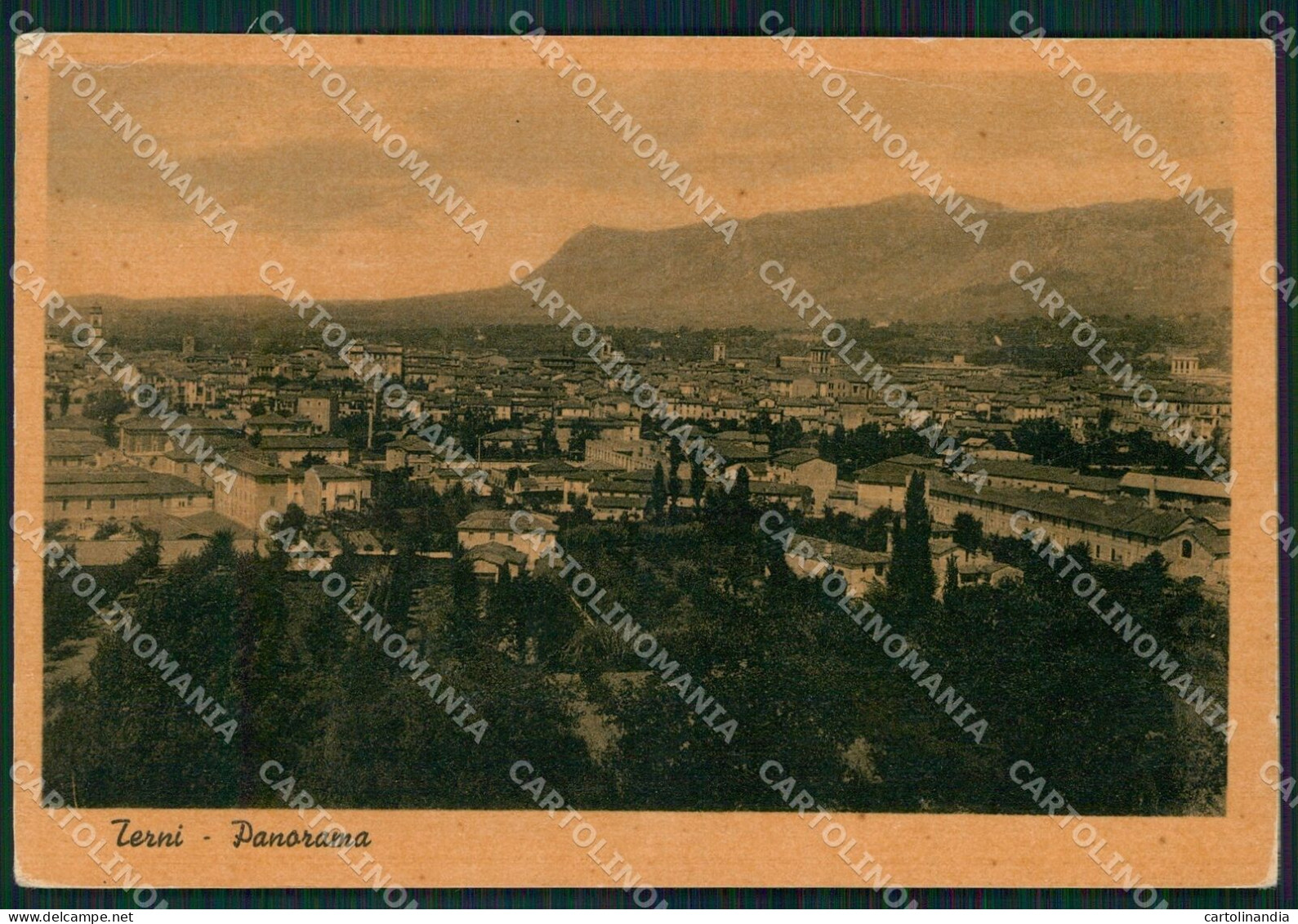 Terni Città FG Cartolina KB5010 - Terni