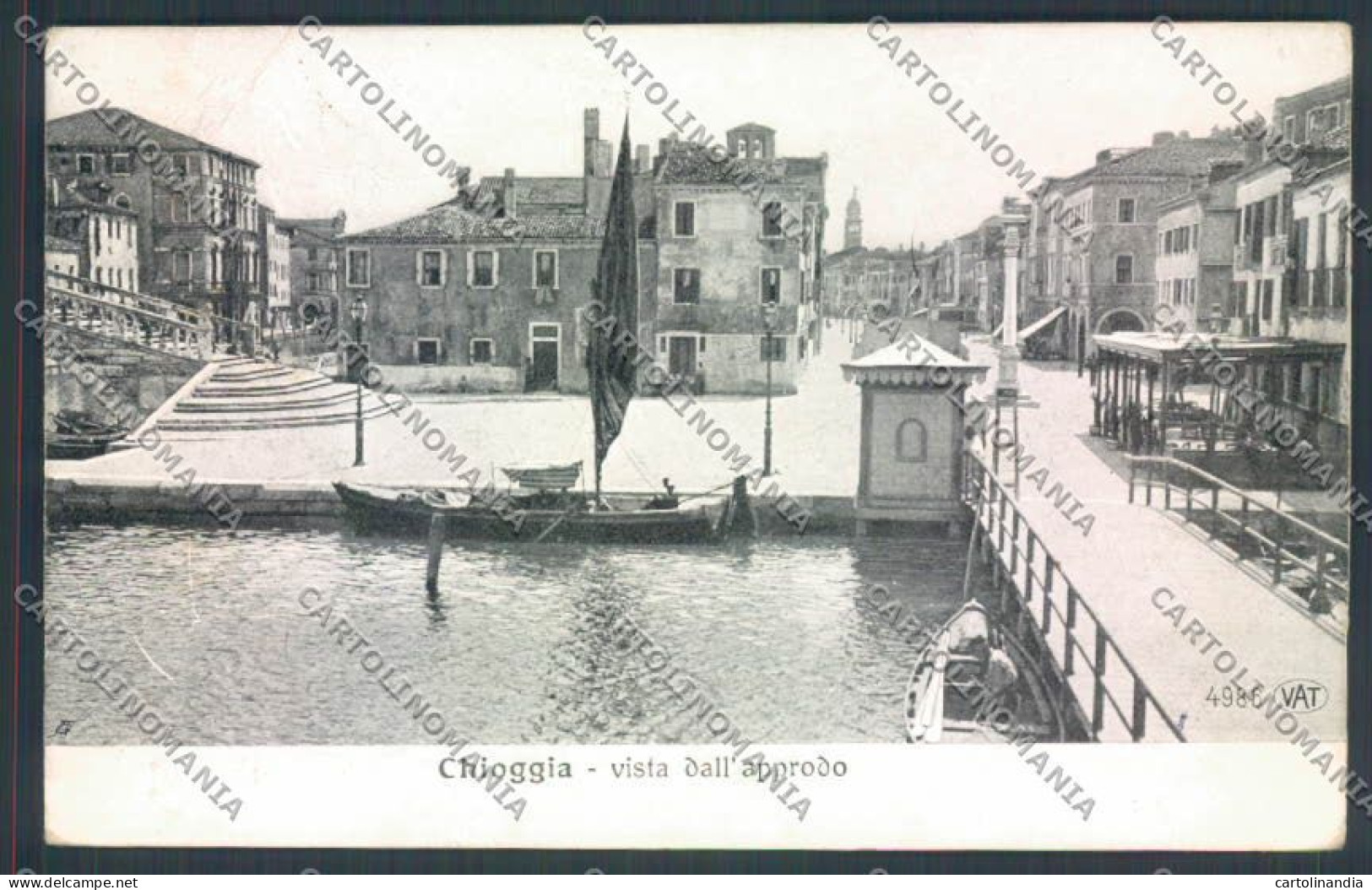Venezia Chioggia Barca Cartolina ZQ2838 - Venezia (Venedig)