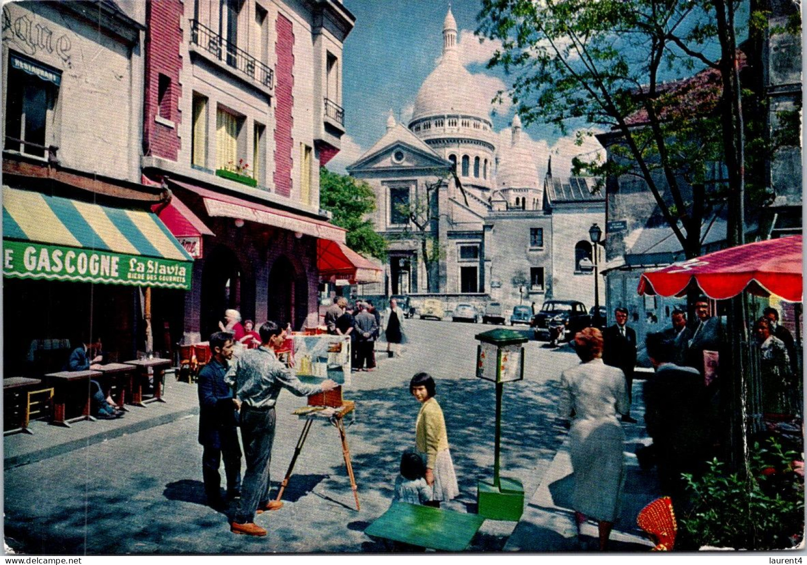 19-4-2024 (2 Z 30) PAris - Montmartre Et Place Du Tertre (artist Painting) - Paintings