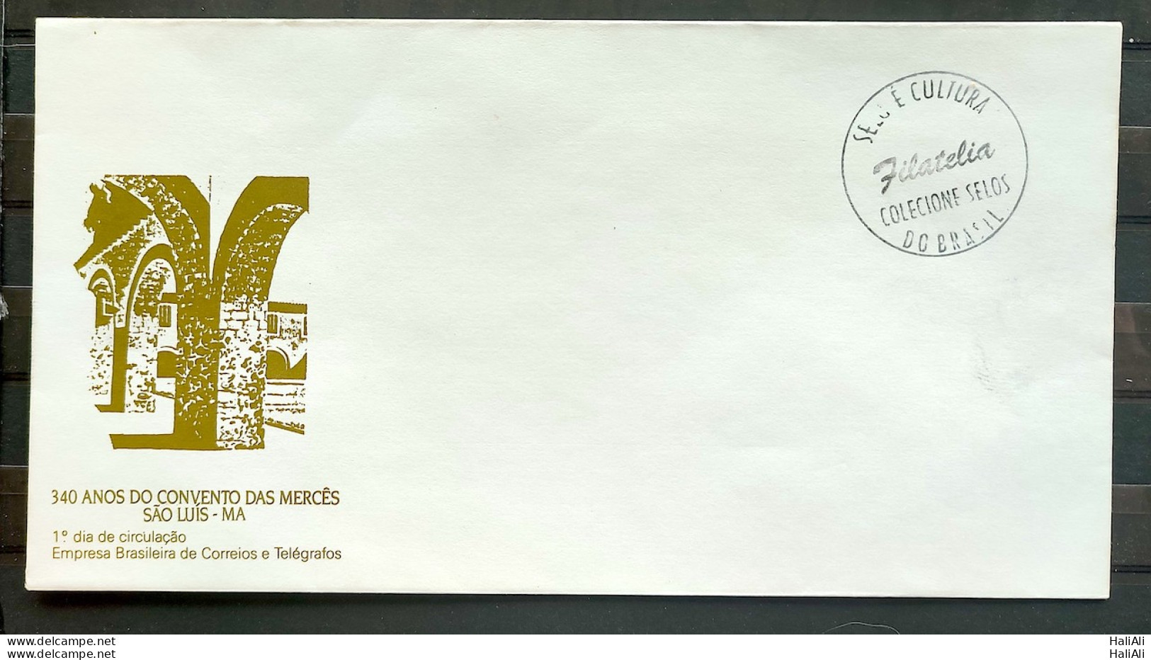 Envelope FDC 606 1994 Convent Of Merces Sao Luis Religiono - FDC