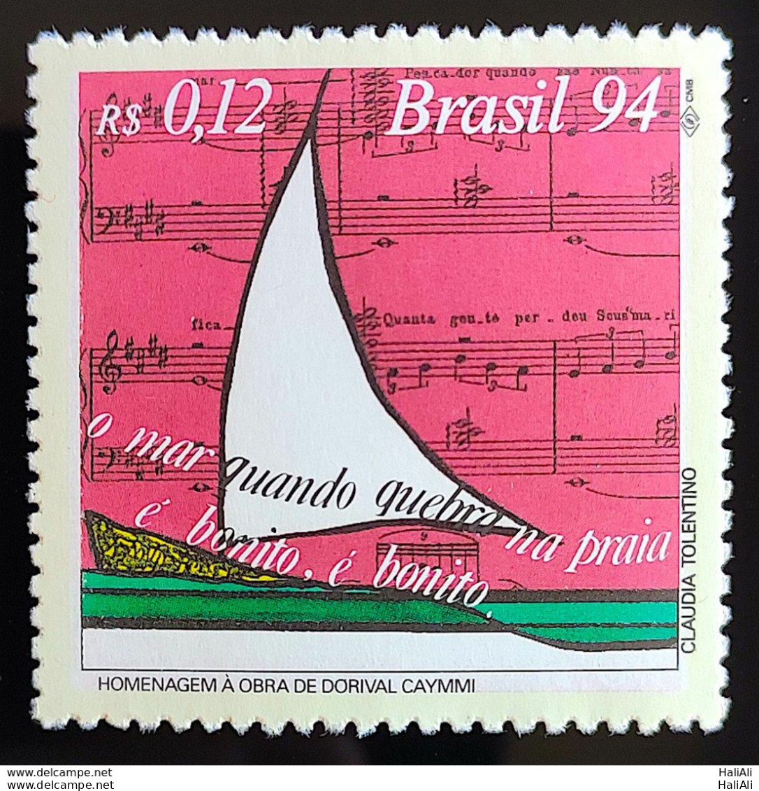 C 1925 Brazil Stamp Dorival Caymmi Music 1994 - Unused Stamps