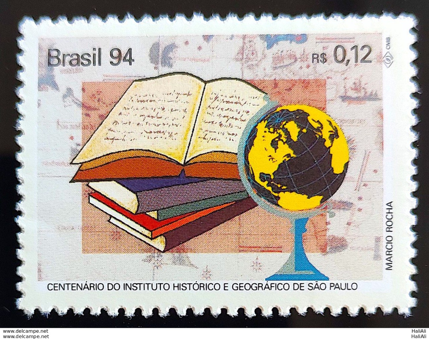 C 1924 Brazil Stamp Historical And Geographic Institute Of São Paulo Map Book 1994 - Unused Stamps