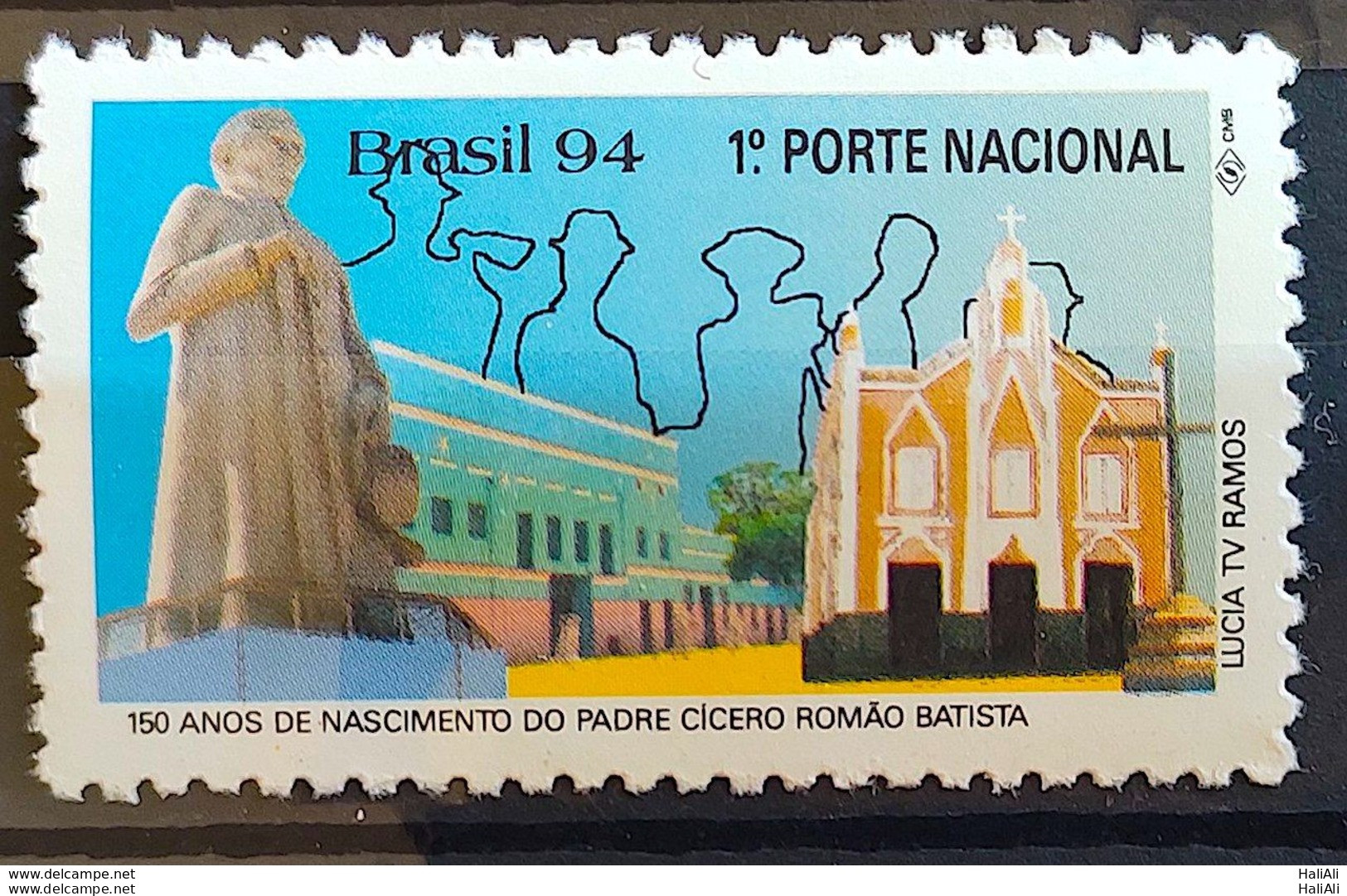 C 1887 Brazil Stamp Cícero Church Religion 1994 - Neufs