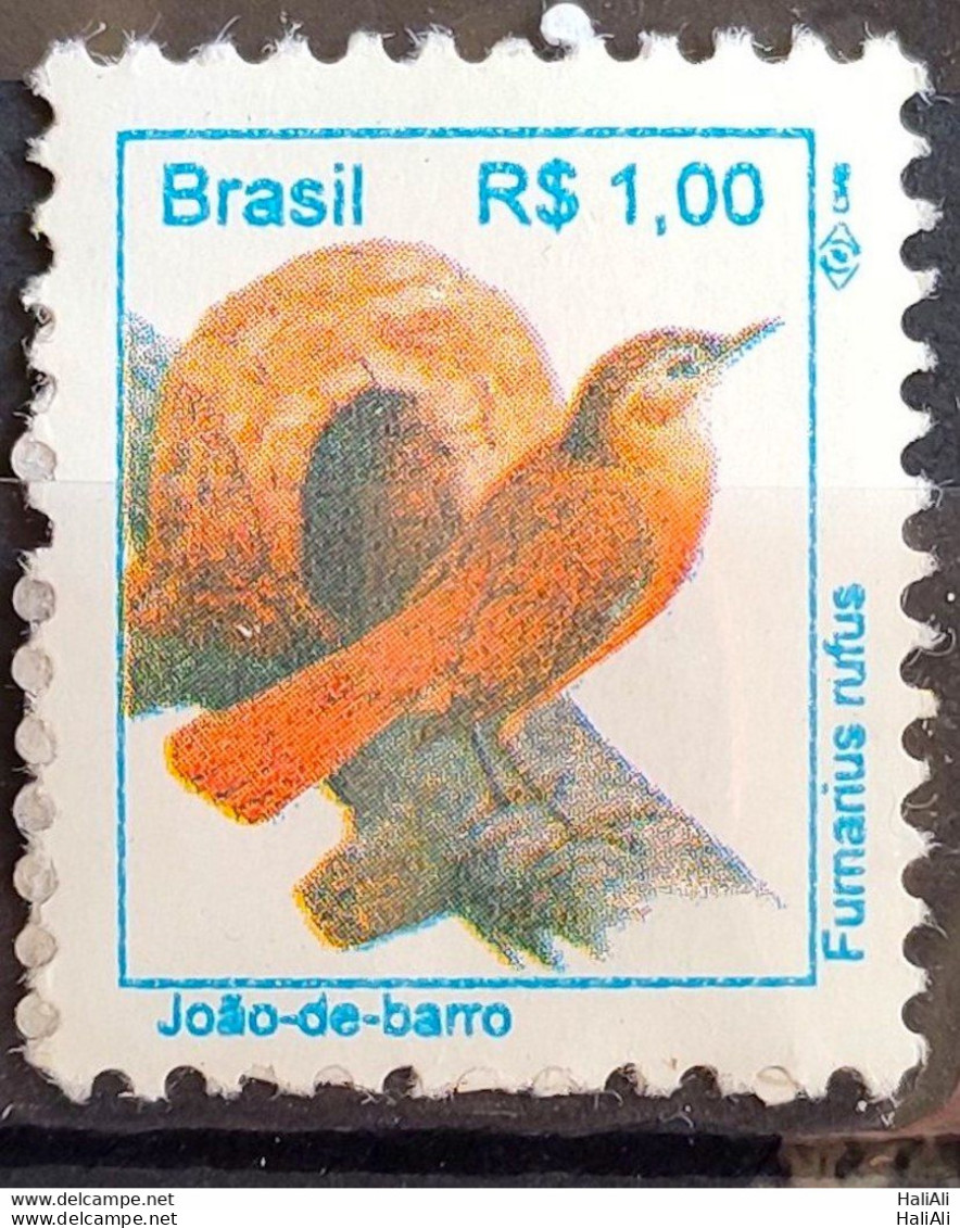 Brazil Regular Stamp RHM 716 Urban Birds Joao De Barro Ordinario Fauna 1994 - Altri & Non Classificati