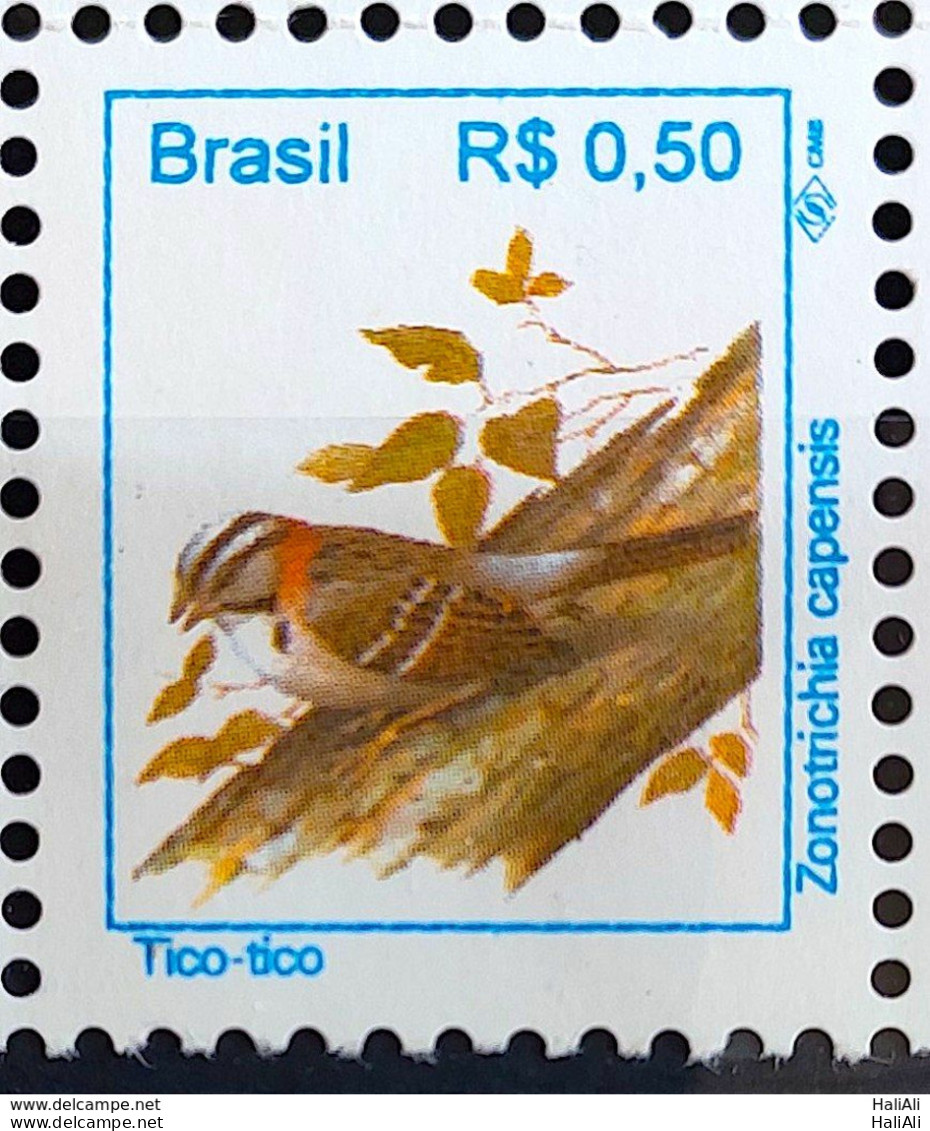 Brazil Regular Stamp RHM 715 Urban Birds Tico Tico 1994 - Ungebraucht