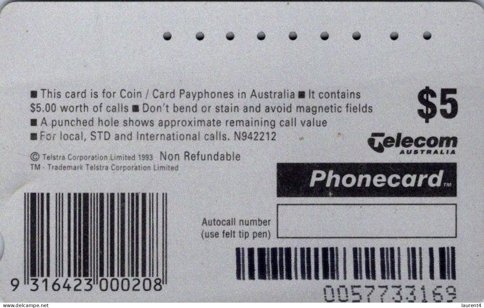 19-4-2024 - Phonecard - Australia  - (duplicate Phonecard) Surf Life Saving - Australie